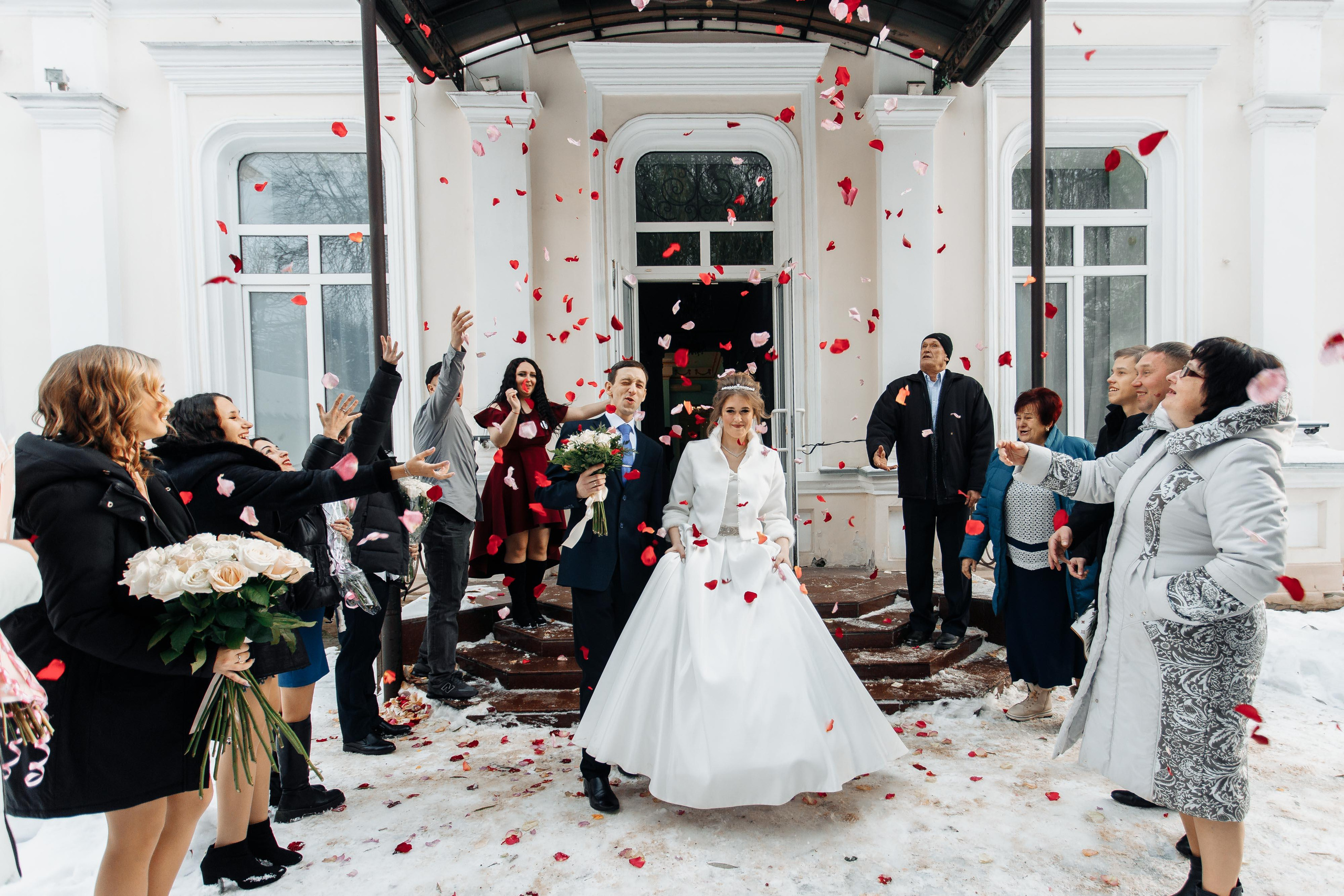 Свадьба в Смоленске зимой. Свадебный фотограф Смоленск. Свадебный фотограф Вашкевич Денис