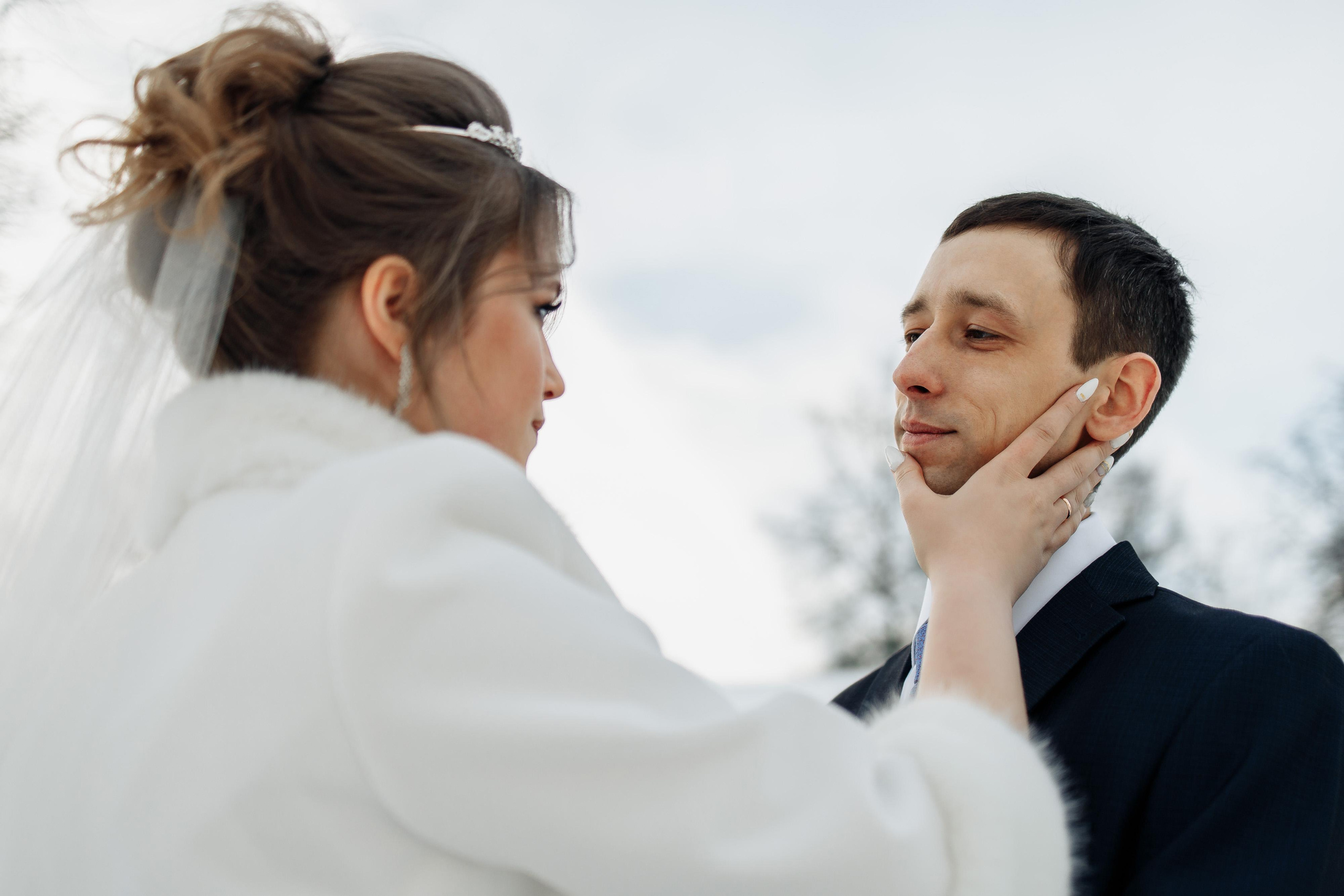 Свадьба в Смоленске зимой. Свадебный фотограф Смоленск. Свадебный фотограф Вашкевич Денис