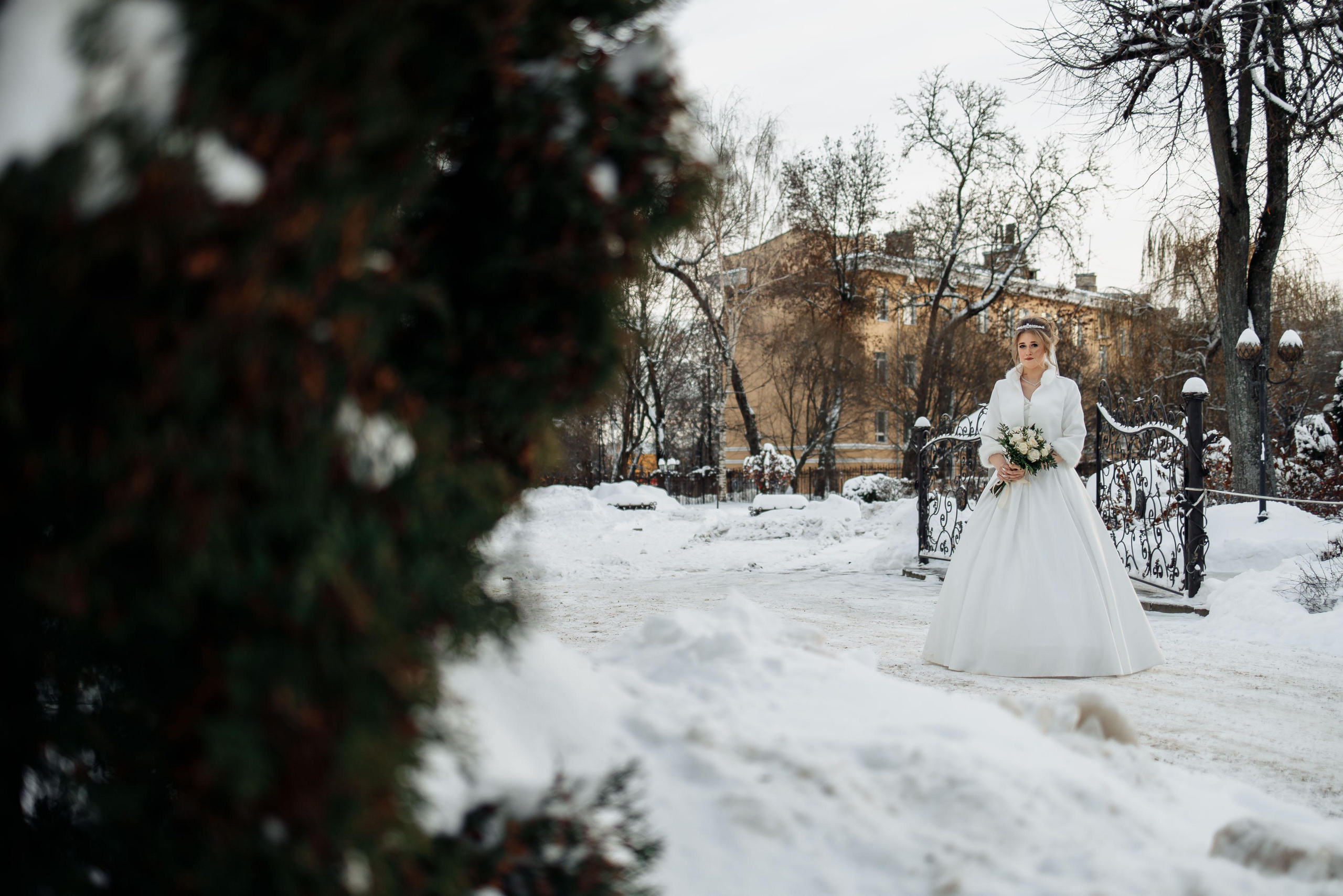 Свадьба в Смоленске зимой. Свадебный фотограф Смоленск. Свадебный фотограф Вашкевич Денис