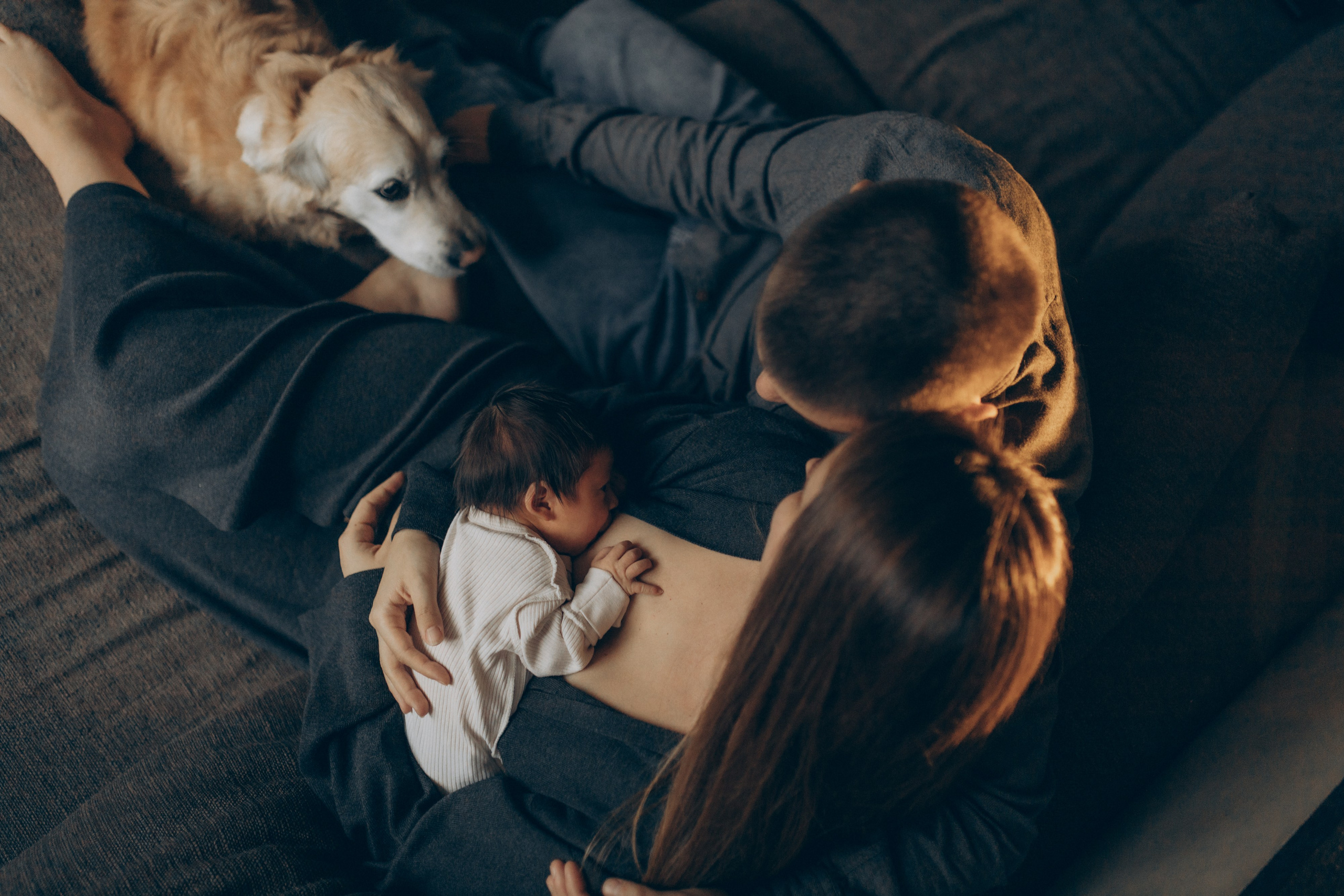 Вика, Вова и Федя. Семейный фотограф и фотограф на роды в Ростове-на-Дону Мухина Виктория