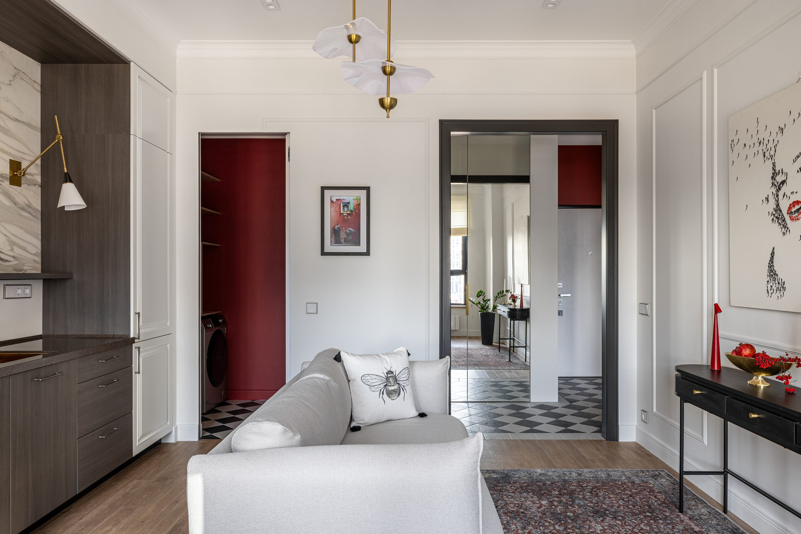 Фотосъемка для портфолио дизайнера в ЖК «Sidney City». Veselinskiy| Интерьерный фотограф | Москва