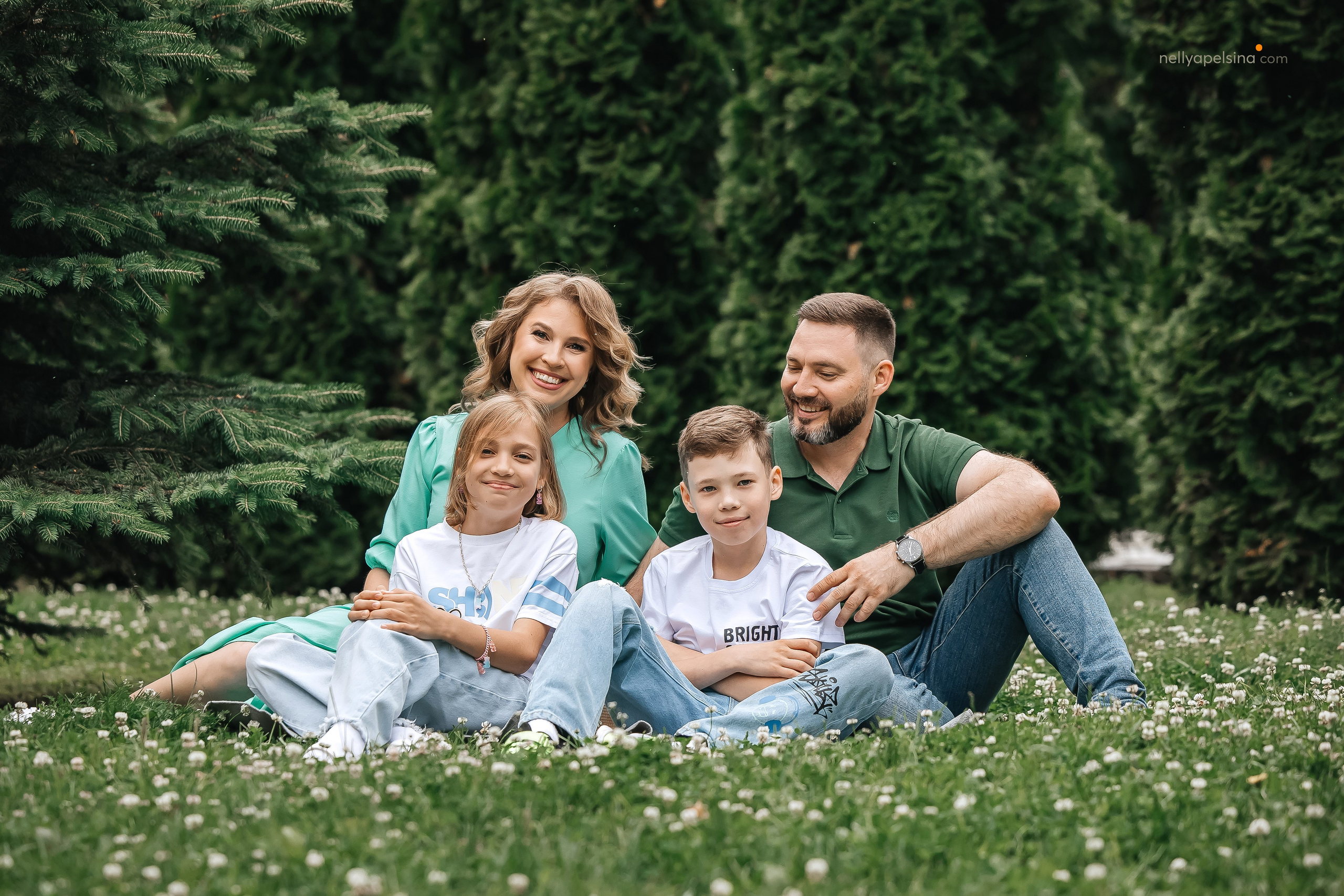 Света, Витя, Сережа и Вика. Фотограф Нелли Самойлова