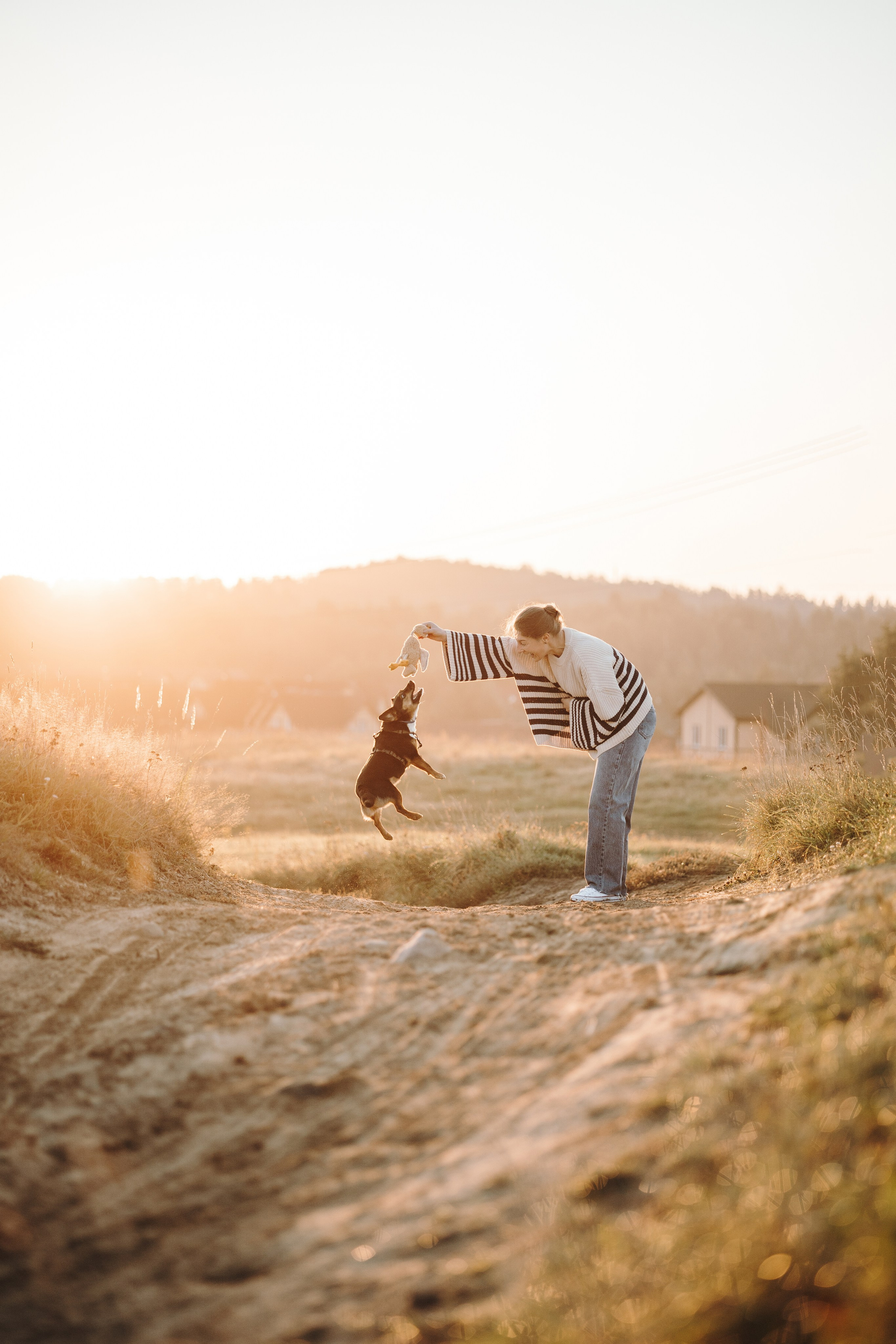 Ольга и Рекс. Фотограф — Анималист | Санкт-Петербург