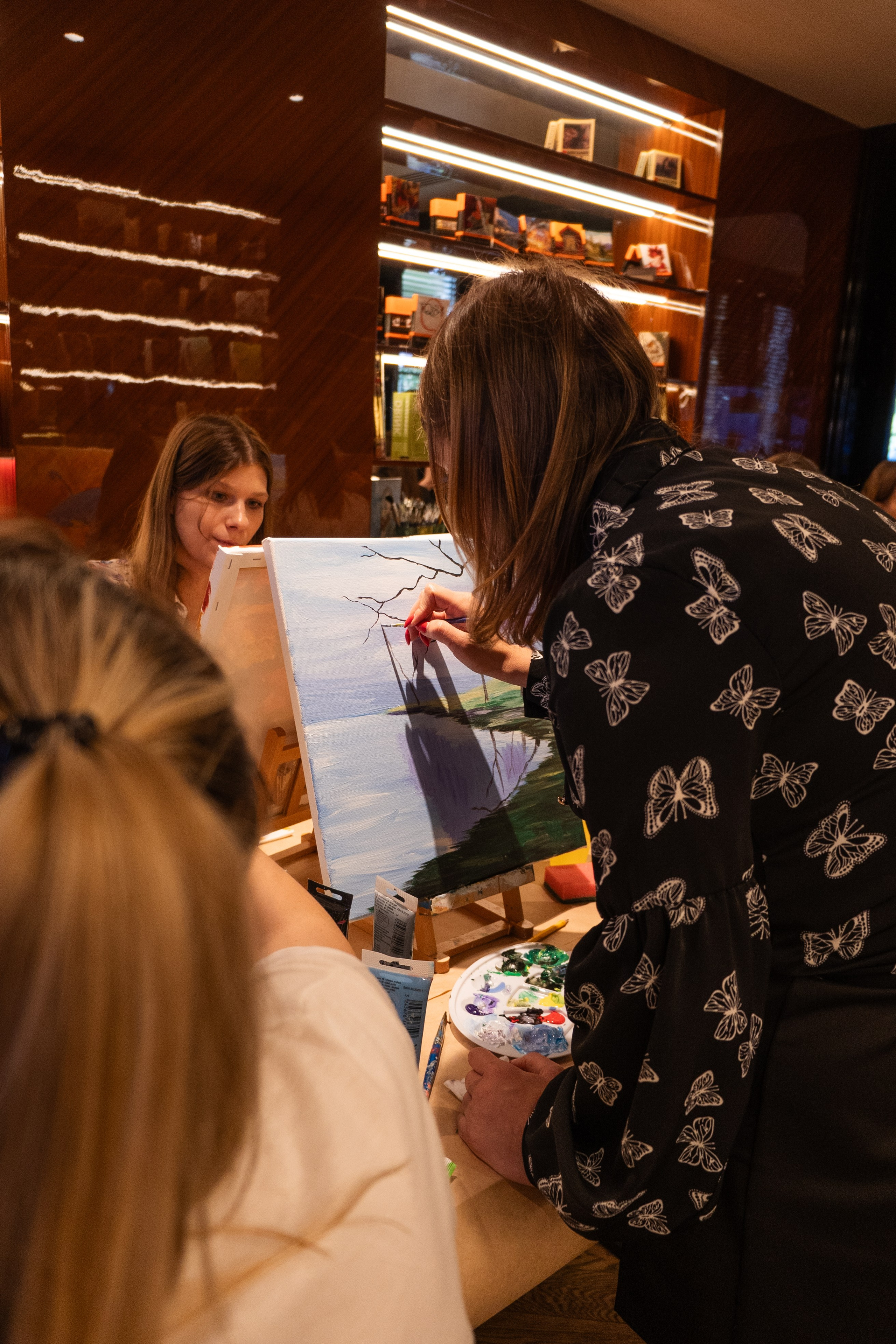 Корпоратив Teach Me Art 3. Портретный фотограф в Москве и Санкт-Петербурге Арина Чех