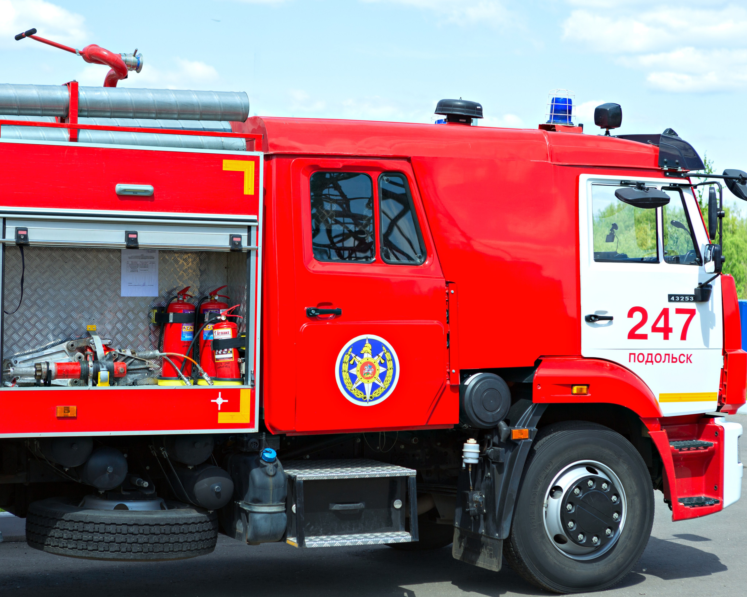 Экскурсия в пожарную часть г. Подольск. Выпускные альбомы и школьный фотограф в Подольске, Троицке, Щербинке, Москве и Московской области