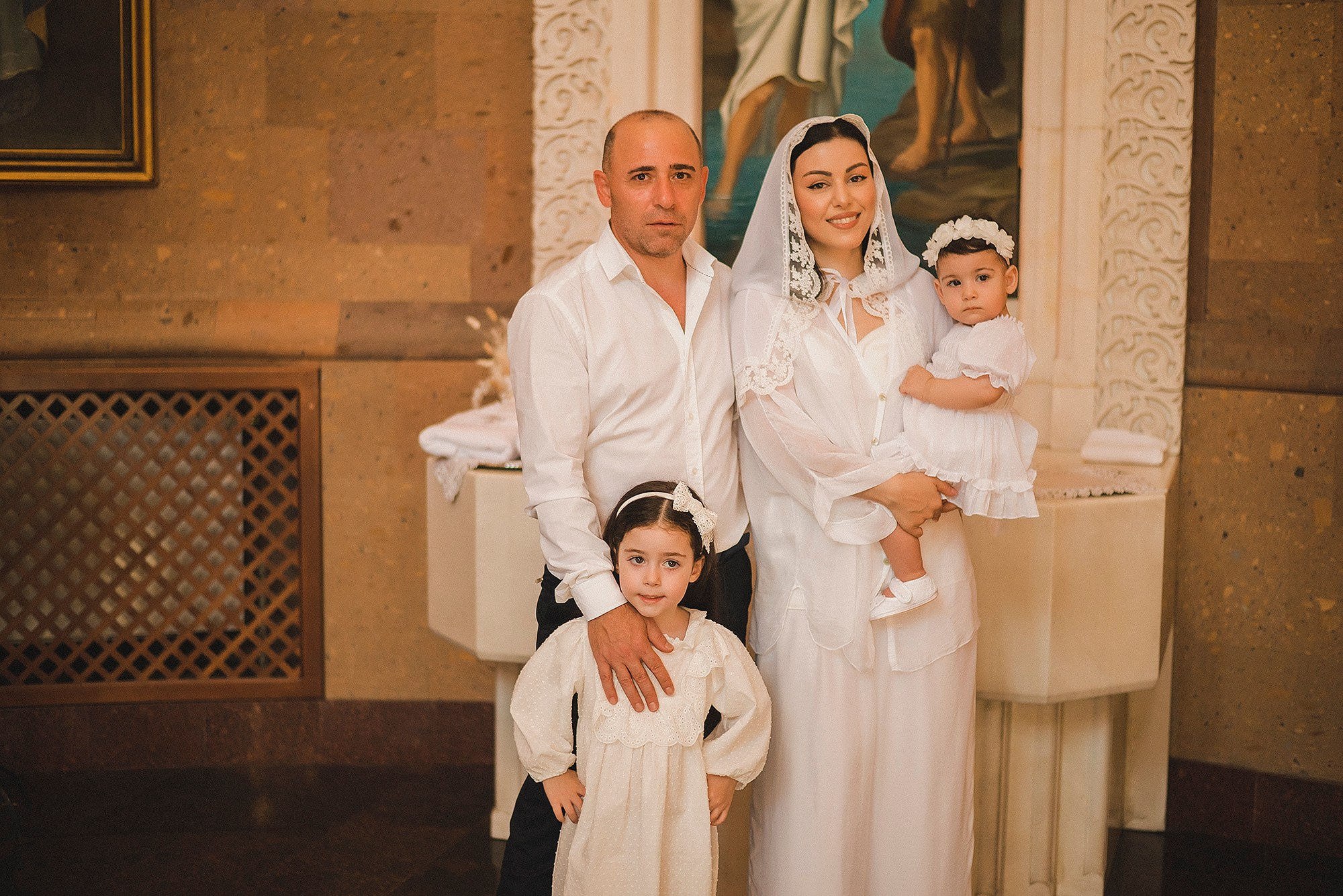 Крещение Евы и Мари. Фотограф Ростов-на-Дону Белла Керимова
