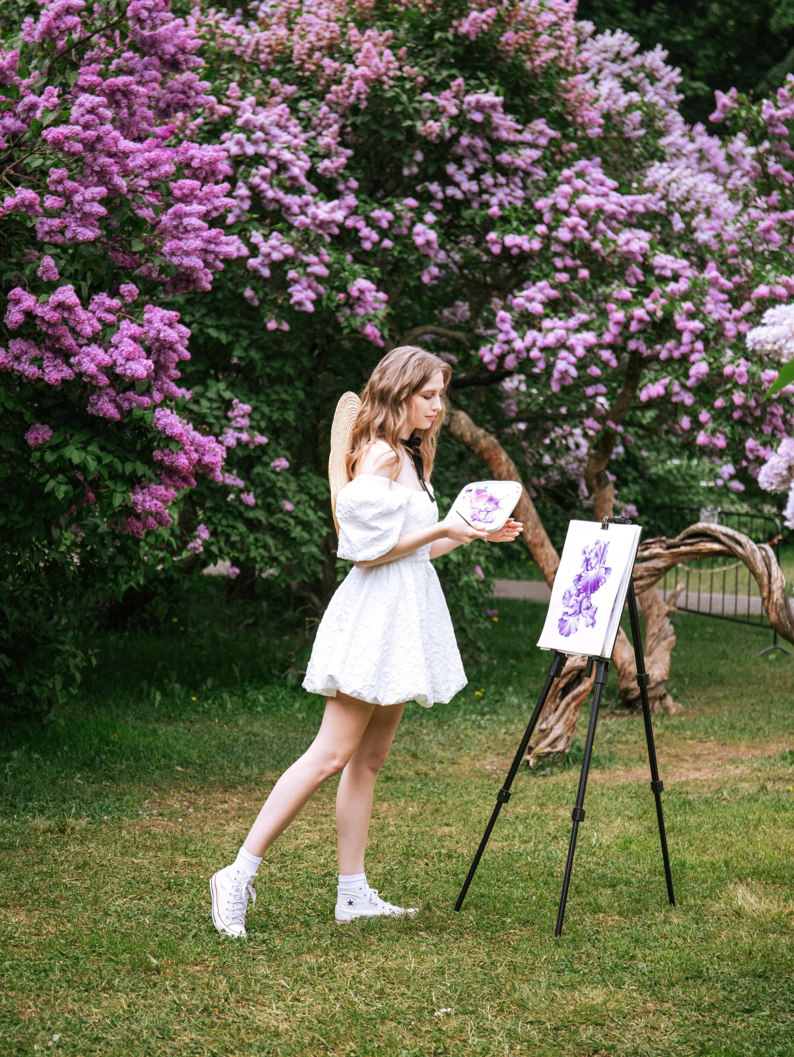 Цветение сирени. Свадебный и семейный фотограф в Москве Мила Широких