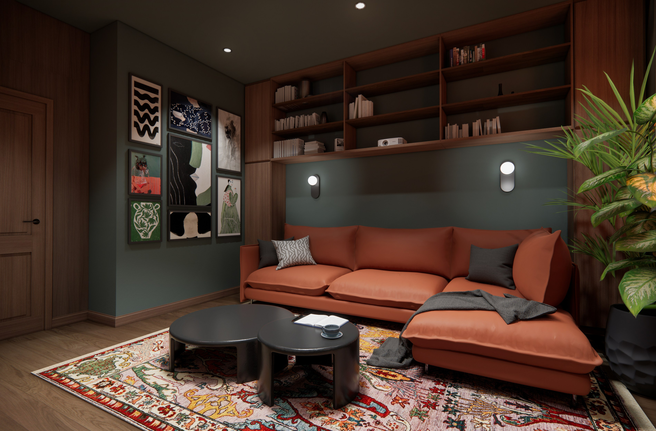 Квартира М. Дизайн интерьеров Краснодар