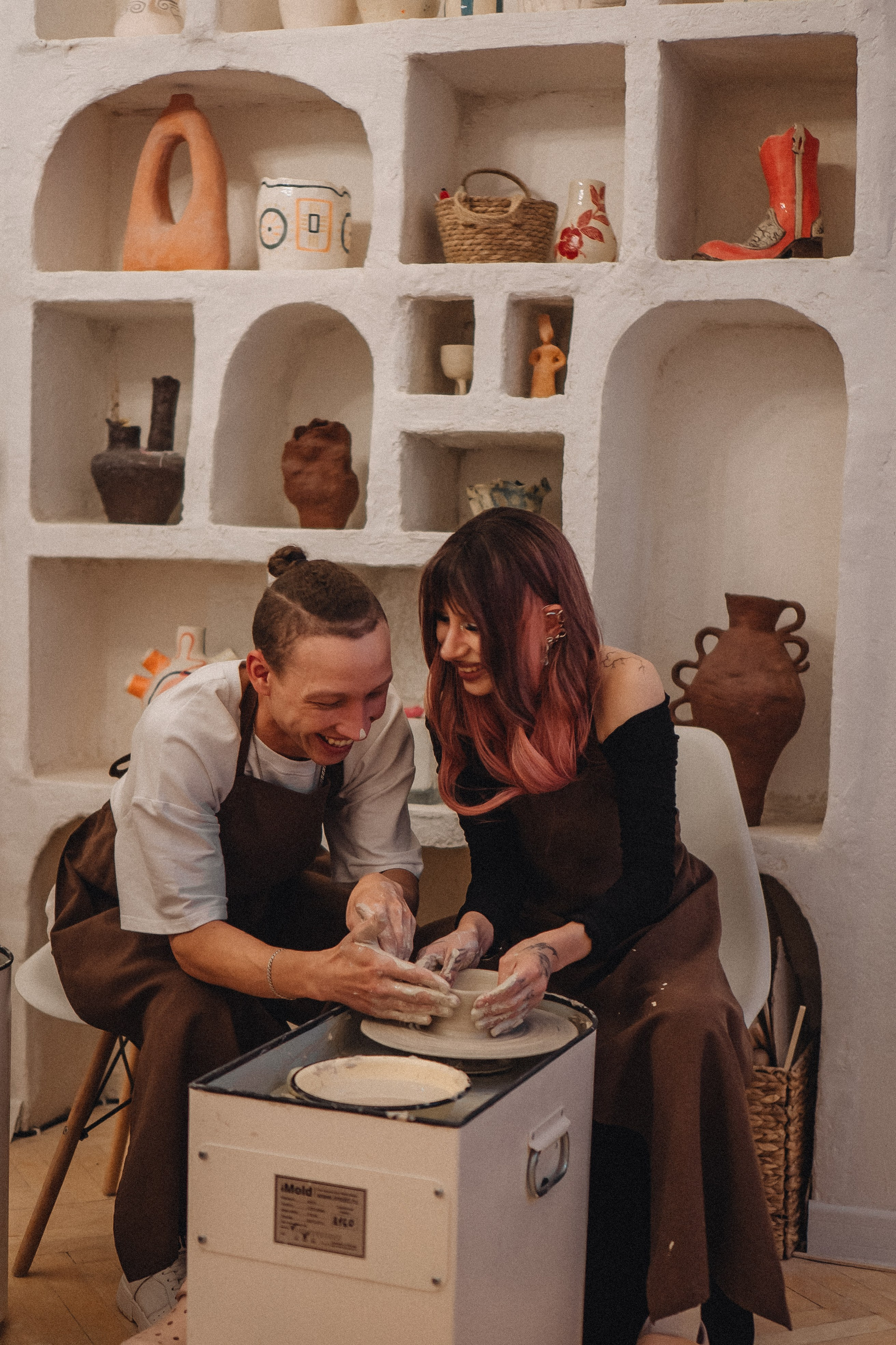 СВИДАНИЕ В ГОНЧАРНОЙ МАСТЕРСКОЙ. Профессиональный фотограф, Санкт-Петербург — Виктория Богомолова