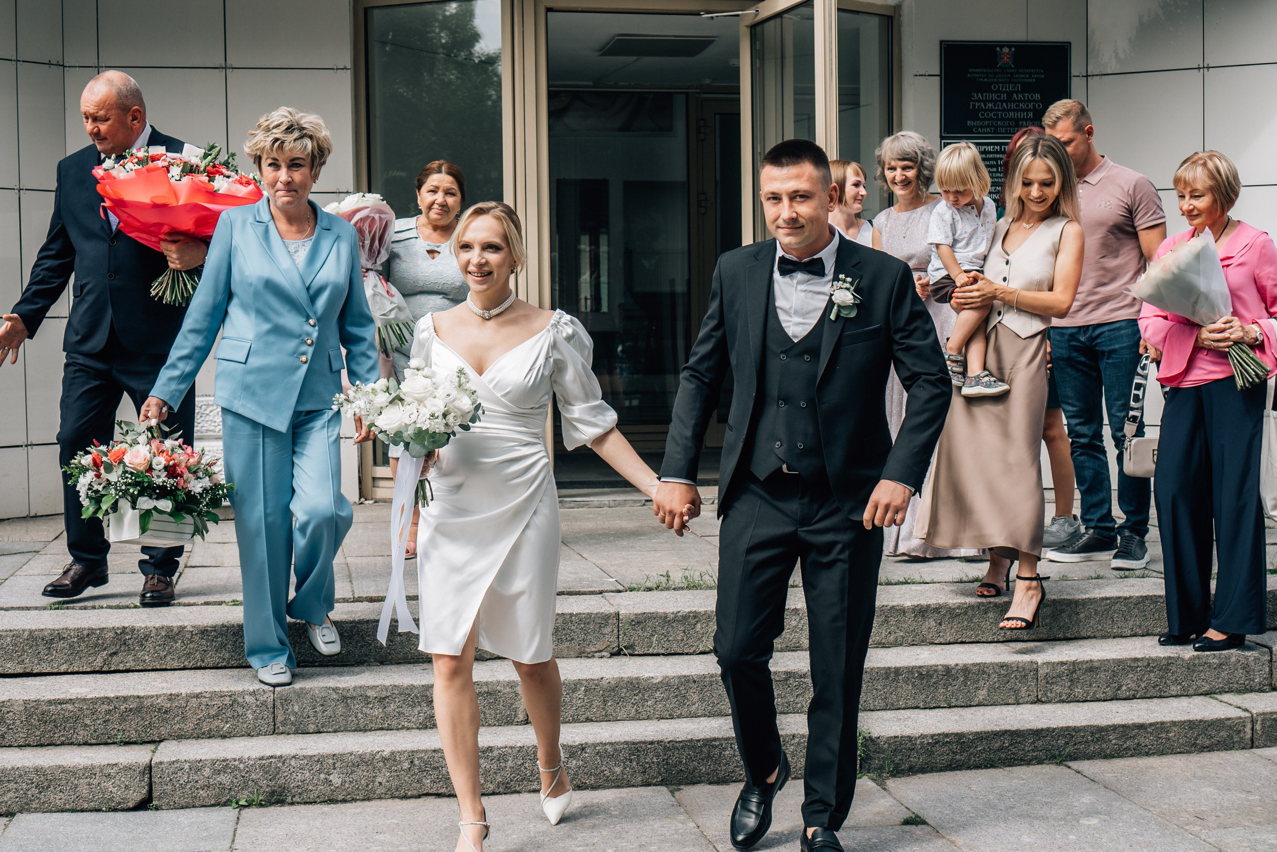 РЕПОРТАЖ В ЗАГСЕ. Профессиональный фотограф, Санкт-Петербург — Виктория Богомолова