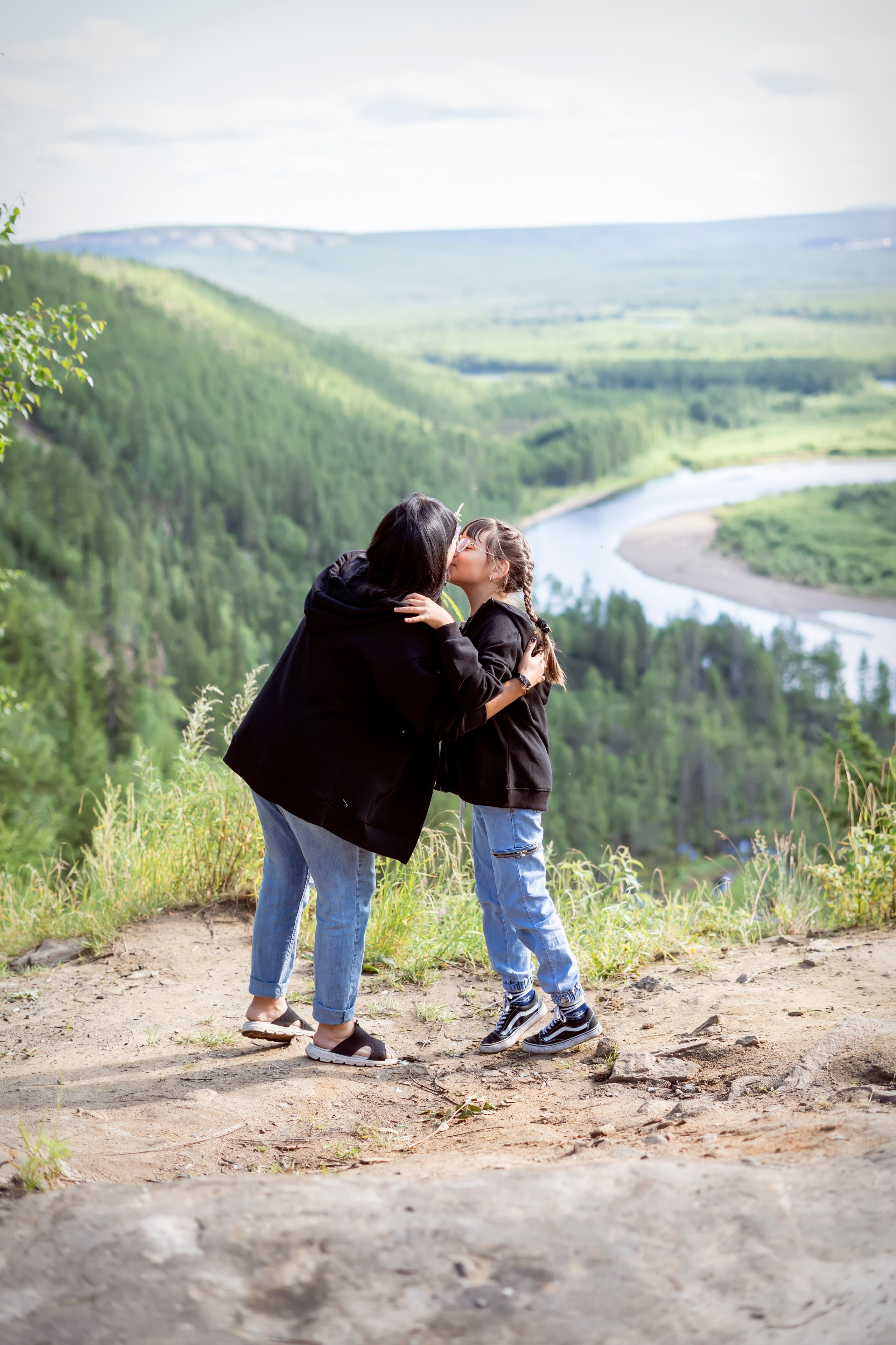 Летняя прогулка на АЯМовской скале. Семейный и детский фотограф в Хабаровске Анна Гриневич