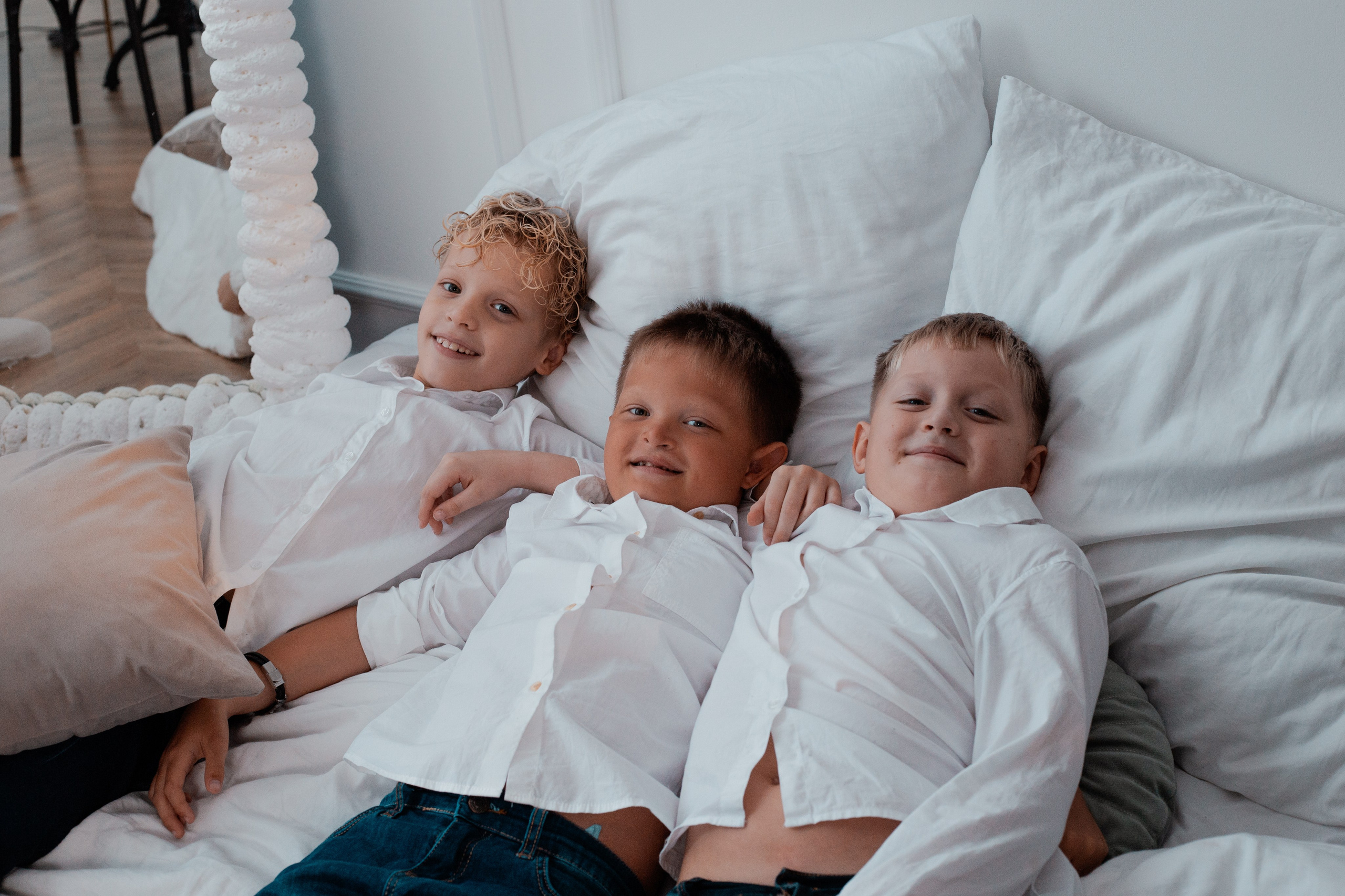 Инна с семьёй