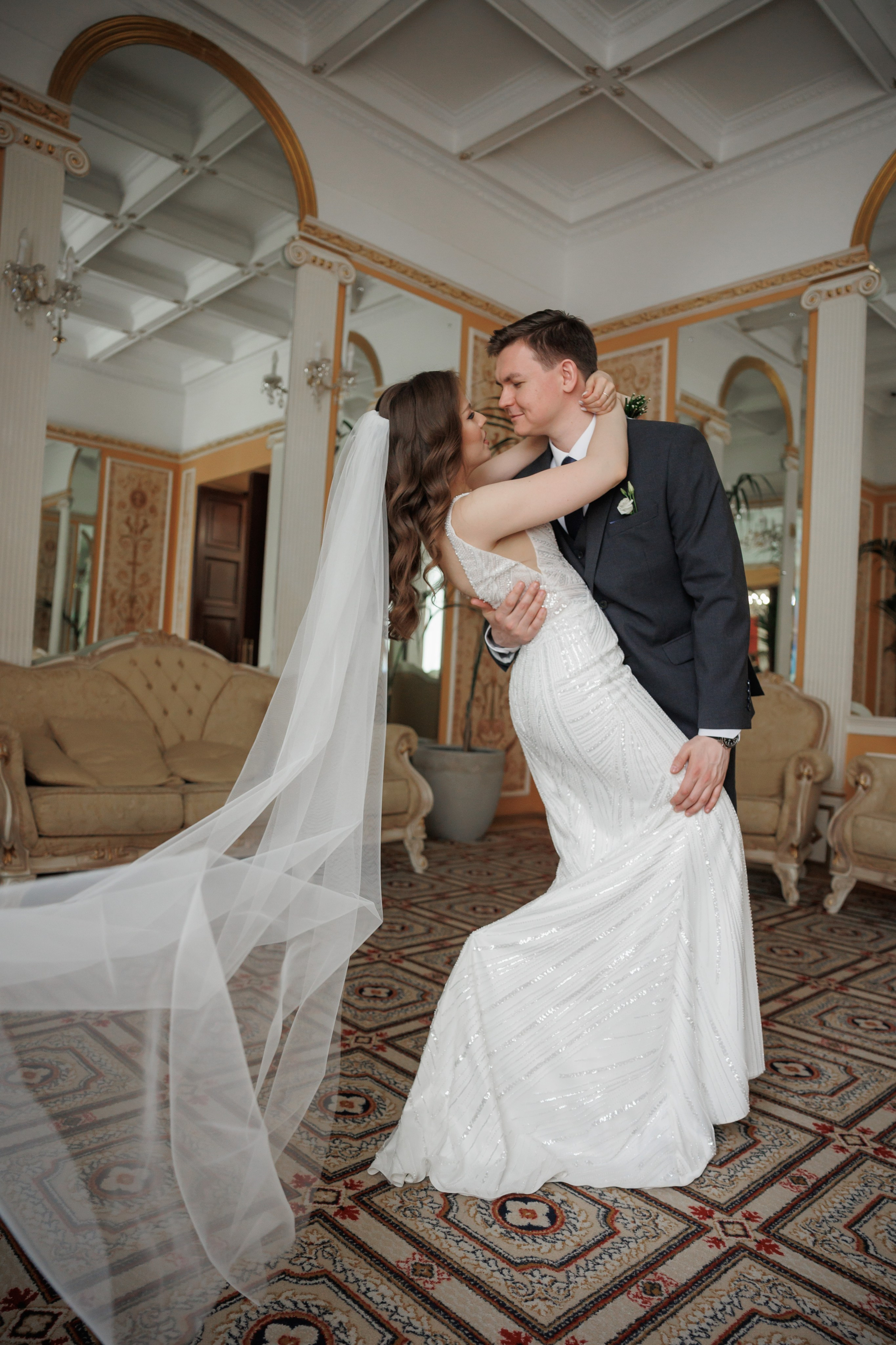 Даша и Дима, Грибоедовский ЗАГС. Свадебный и репортажный фотограф (Москва, Королев и другие)