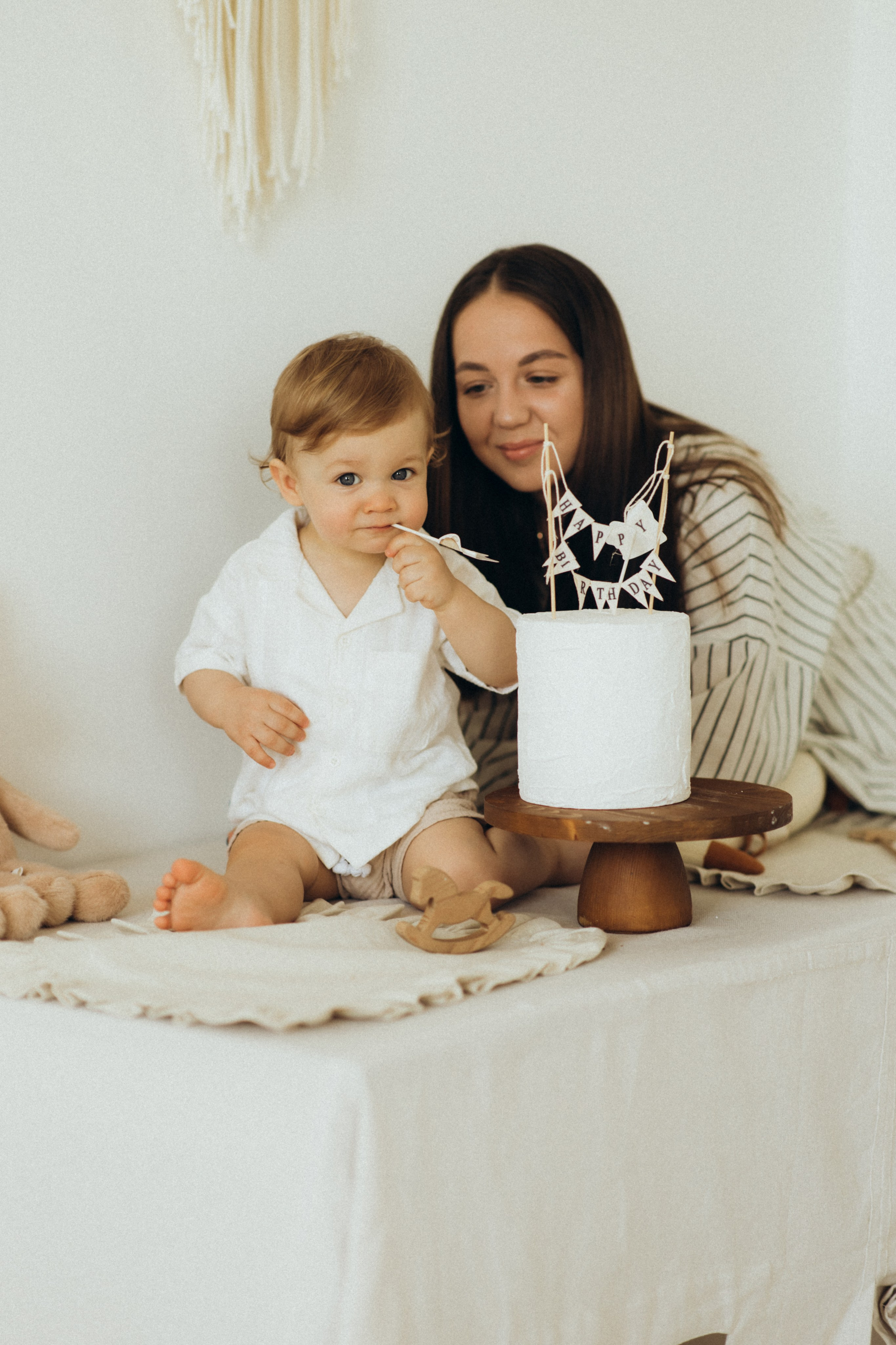 Годик в кругу семьи. Фотограф на крещение в Рязани. Семейный фотограф