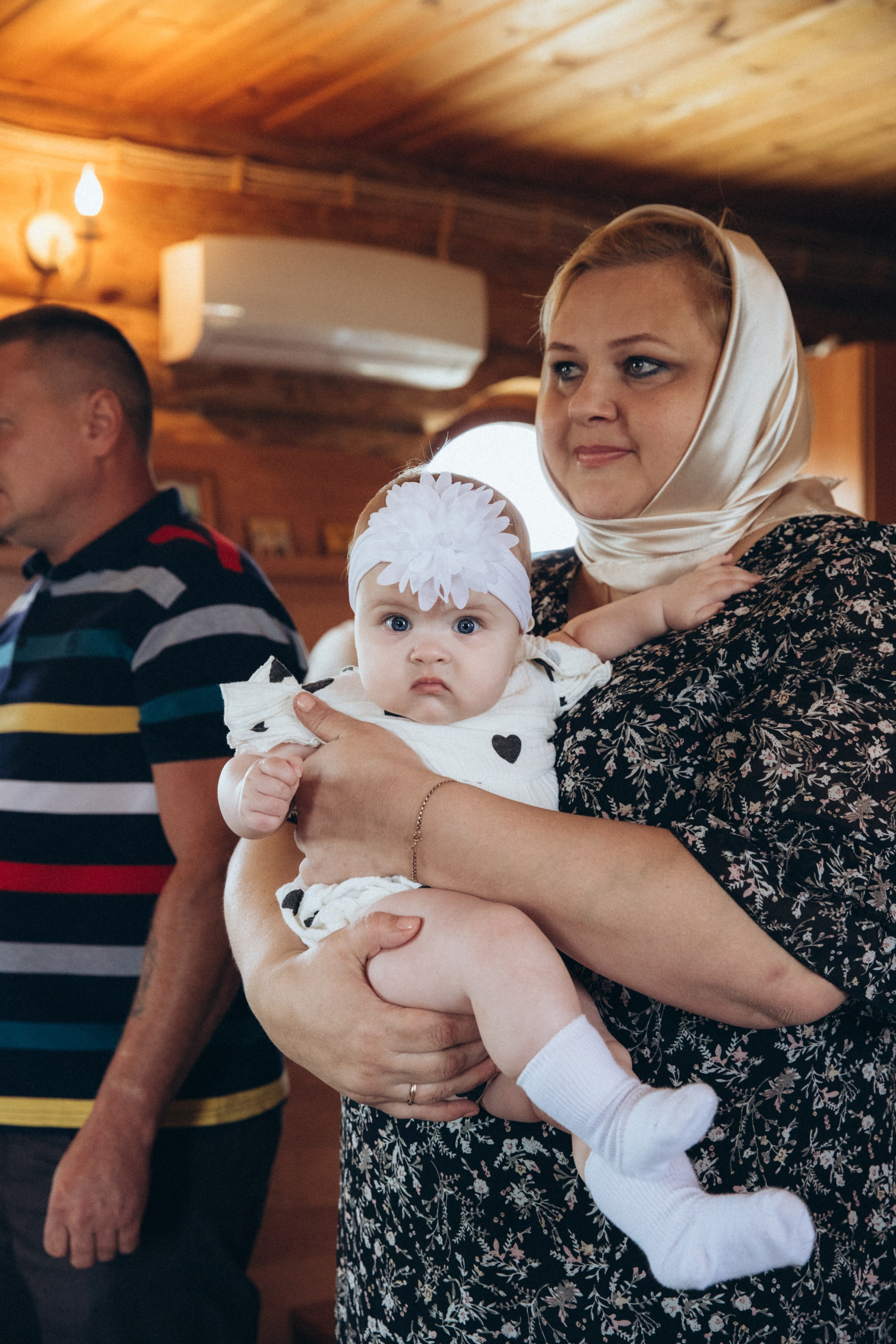 Крещение Марьяны. Фотограф на крещение в Рязани. Семейный фотограф