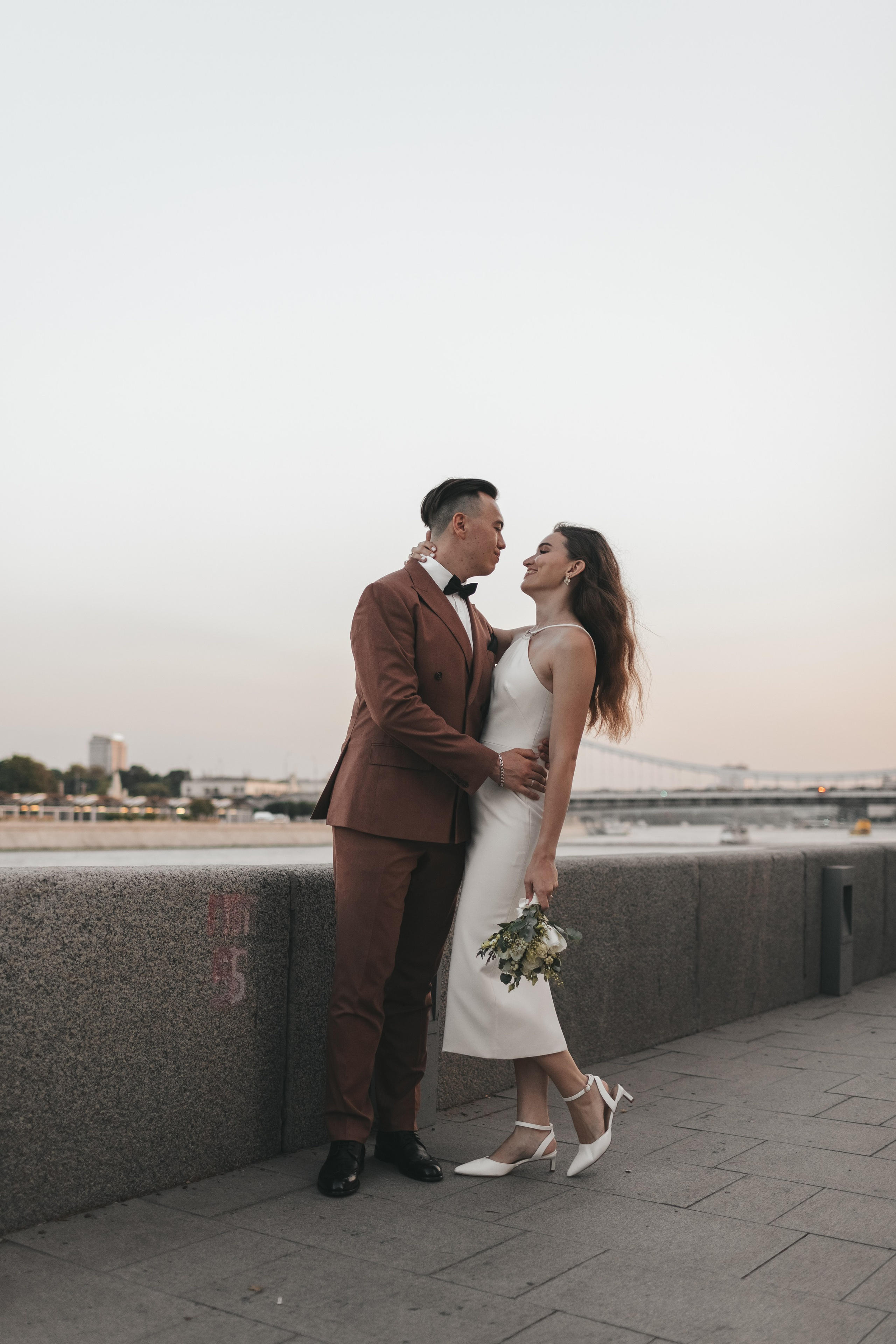 Настя & Костя. Роспись и прогулка. Семейный фотограф в Москве