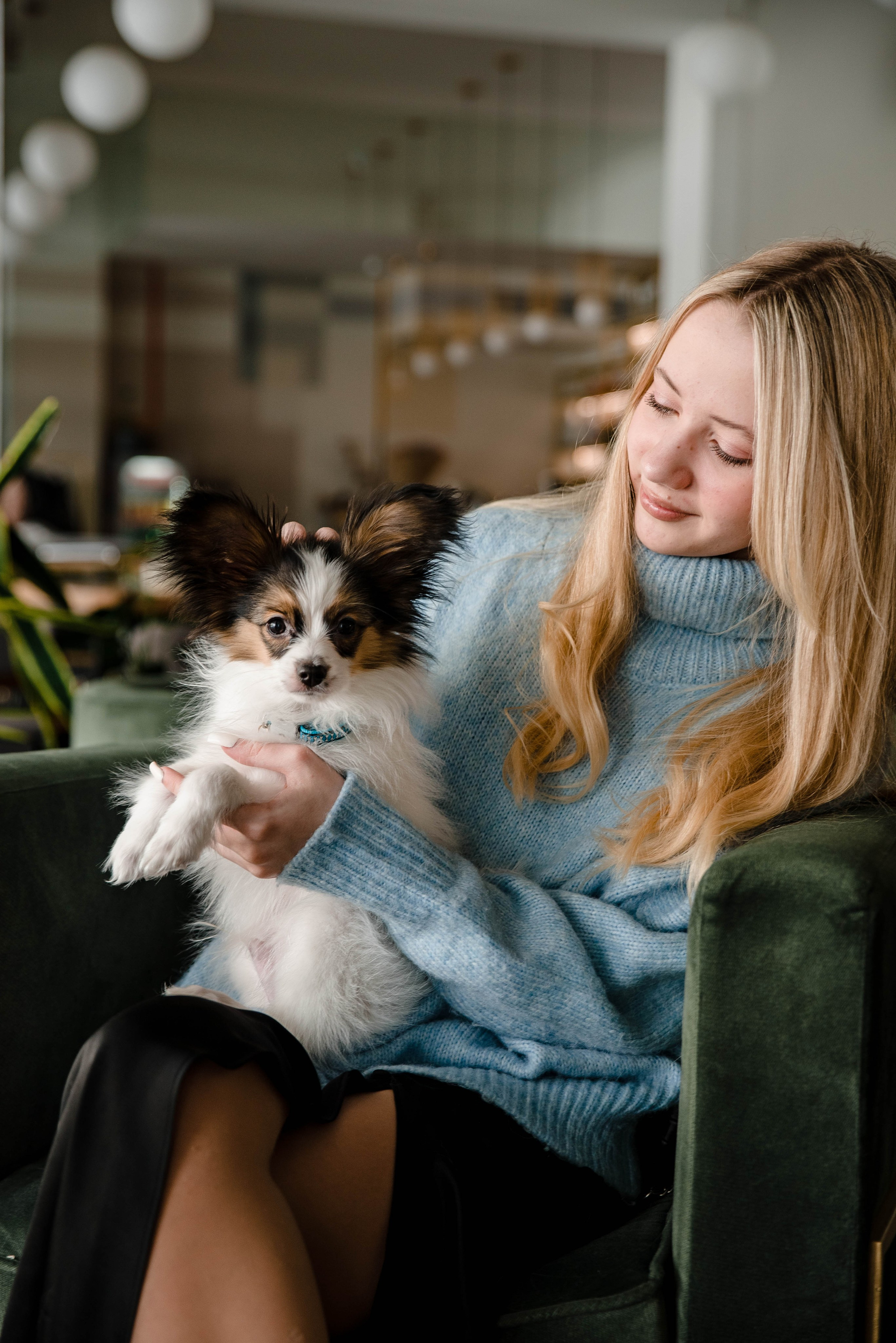 Настя, Света и Папийон Луней. Главная