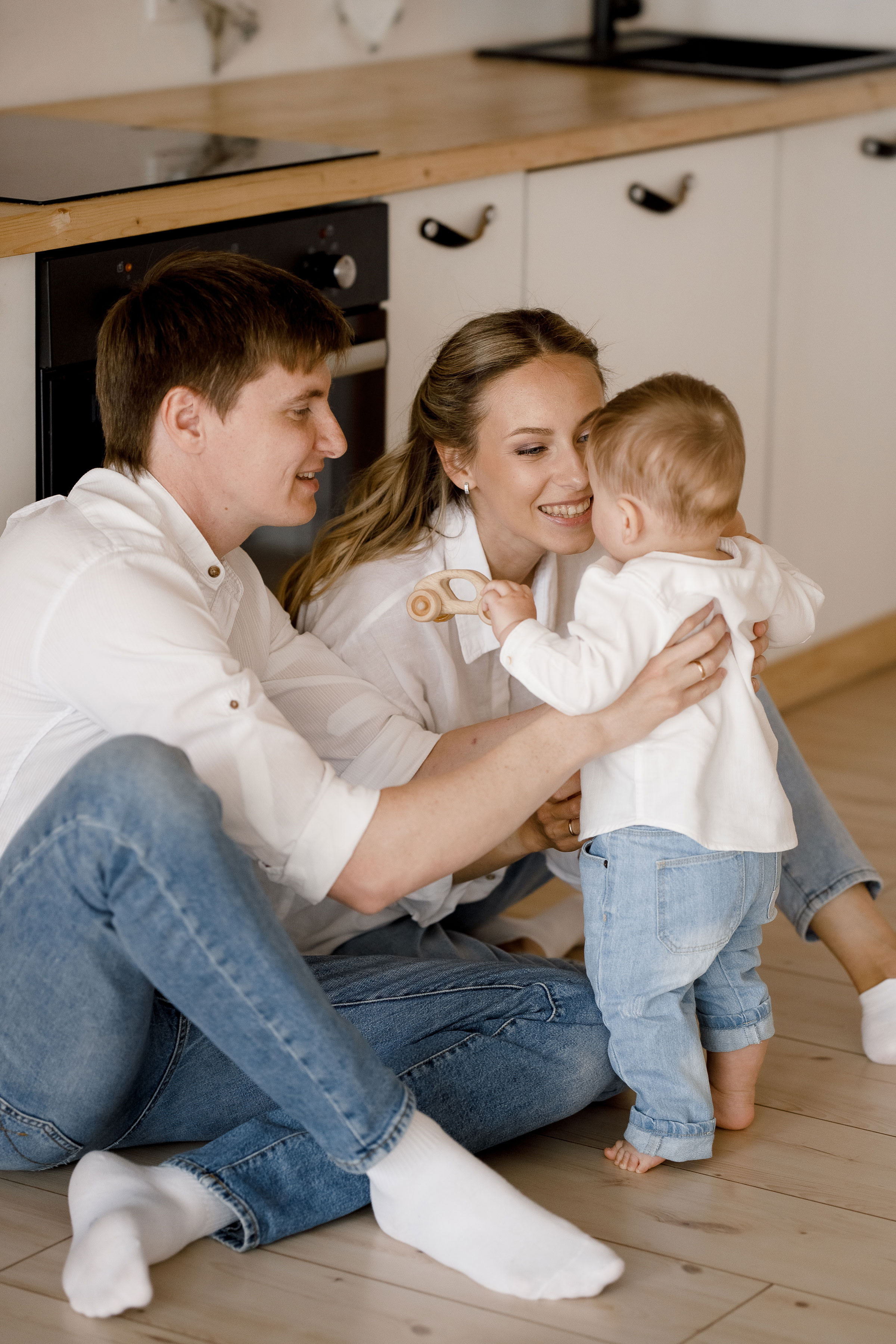 Семья. Саша, Даша, Мишутка. Пухова Татьяна фотограф в Перми