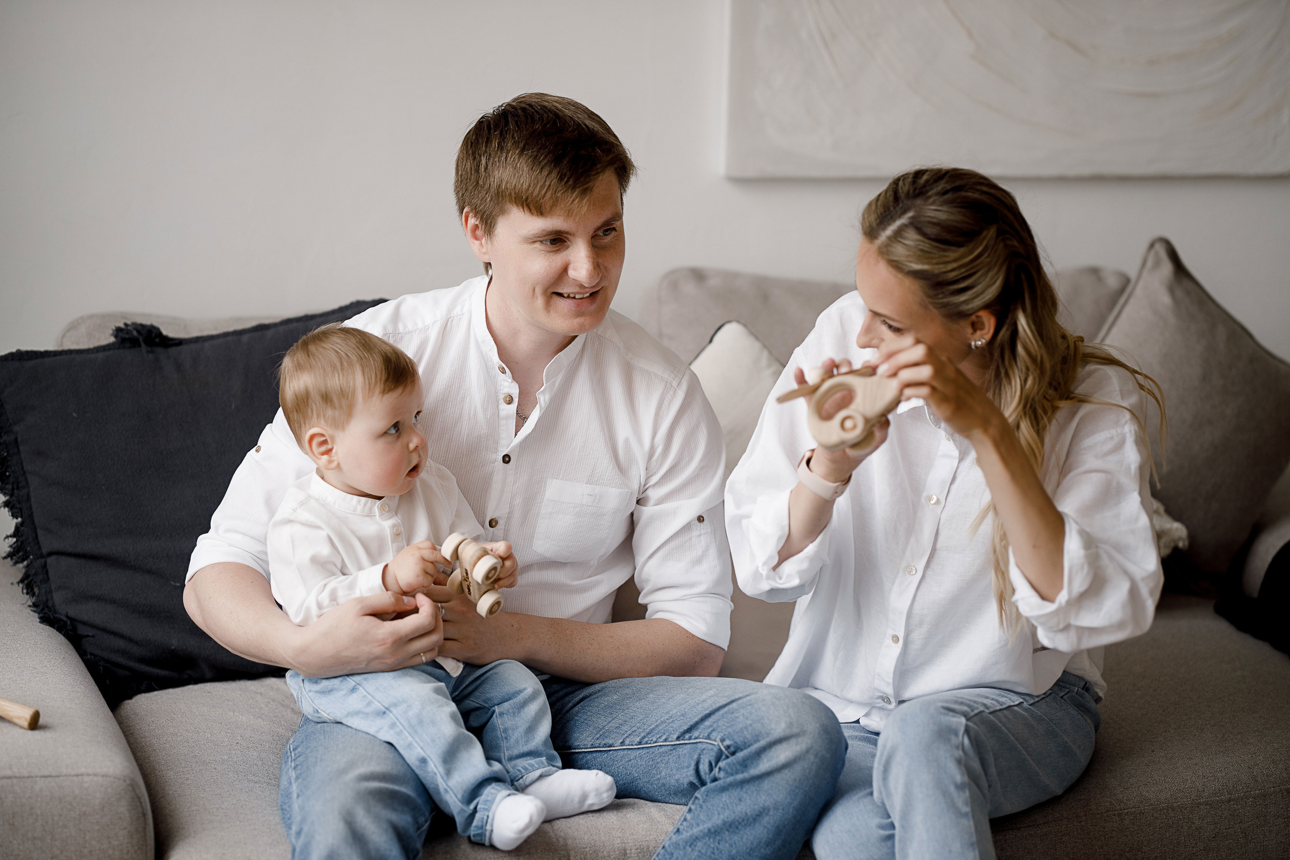 Семья. Саша, Даша, Мишутка. Пухова Татьяна фотограф в Перми