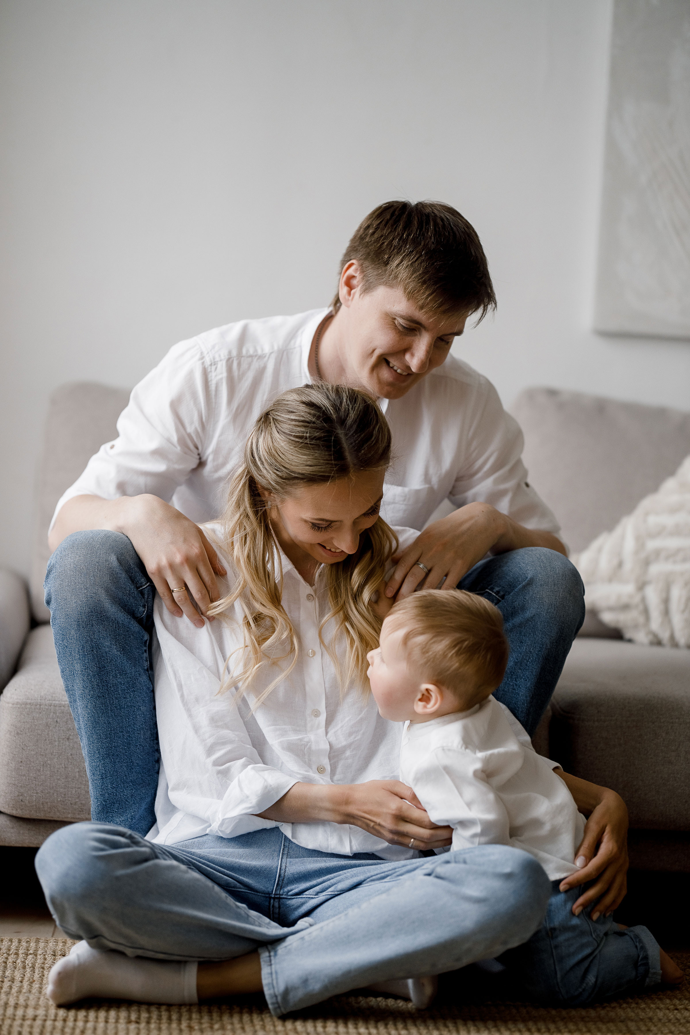 Семья. Саша, Даша, Мишутка. Пухова Татьяна фотограф в Перми