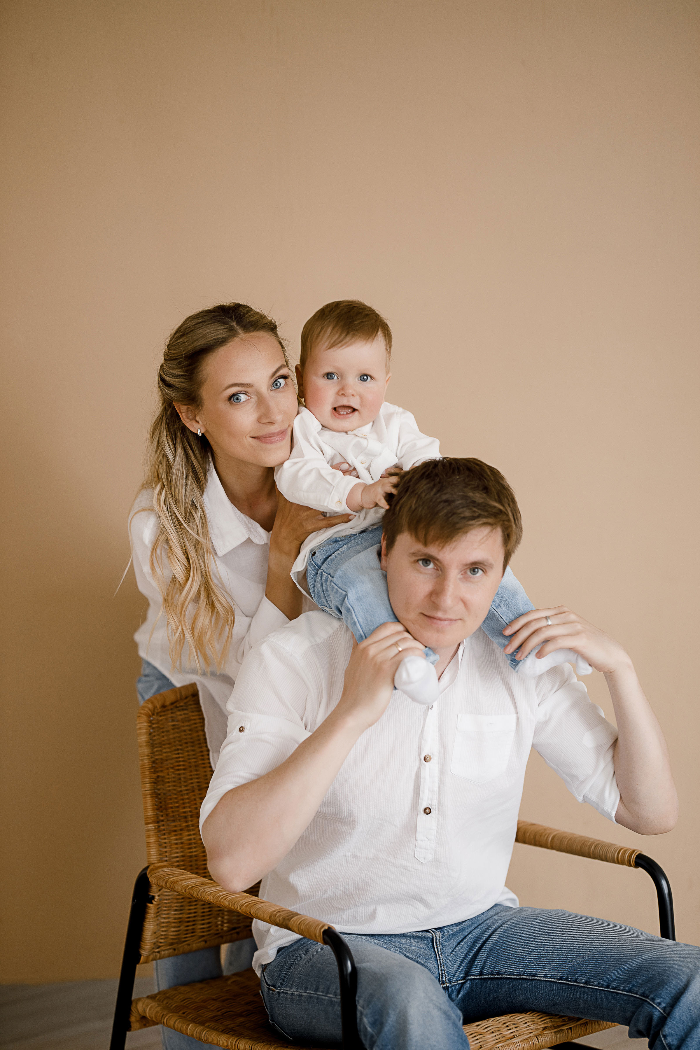 Семья. Саша, Даша, Мишутка. Пухова Татьяна фотограф в Перми