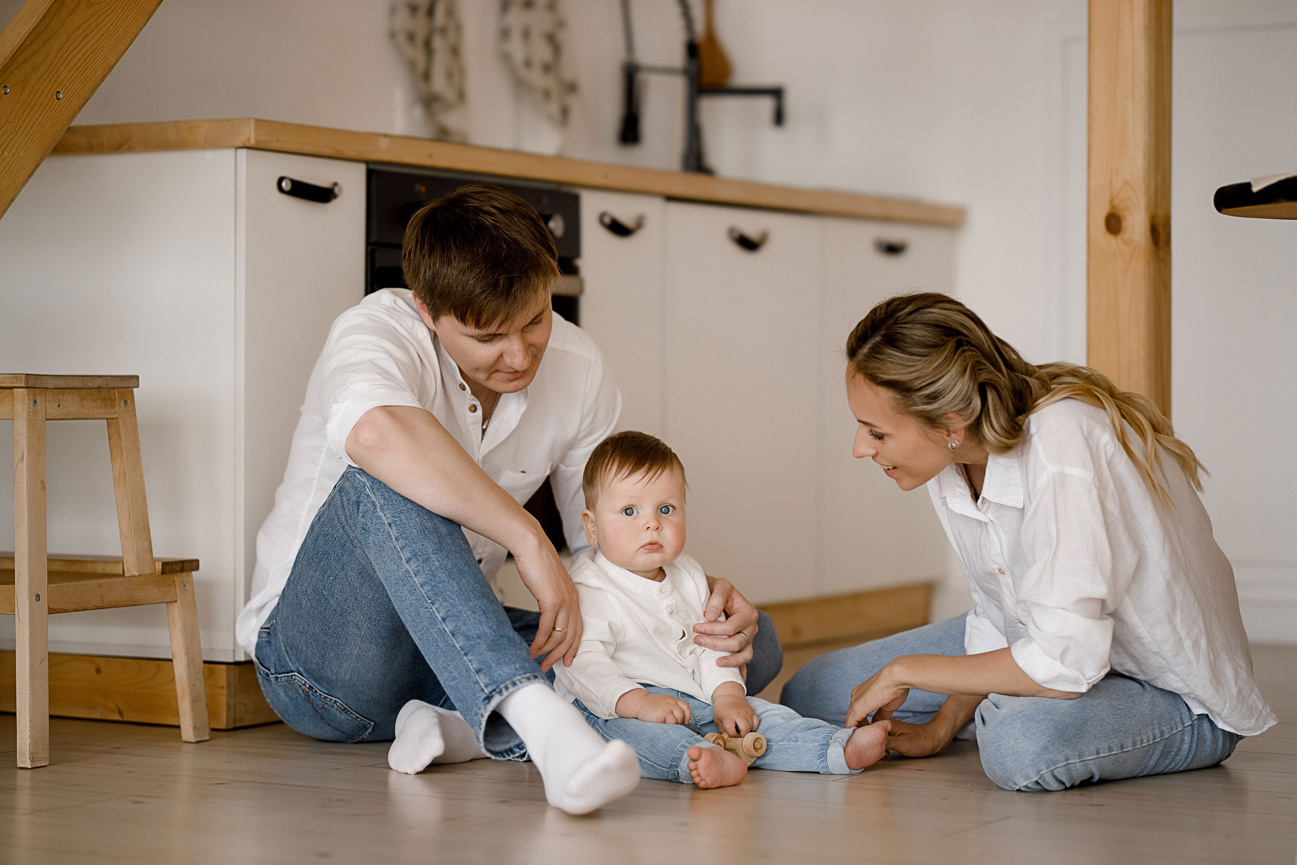 Семья. Саша, Даша, Мишутка. Пухова Татьяна фотограф в Перми