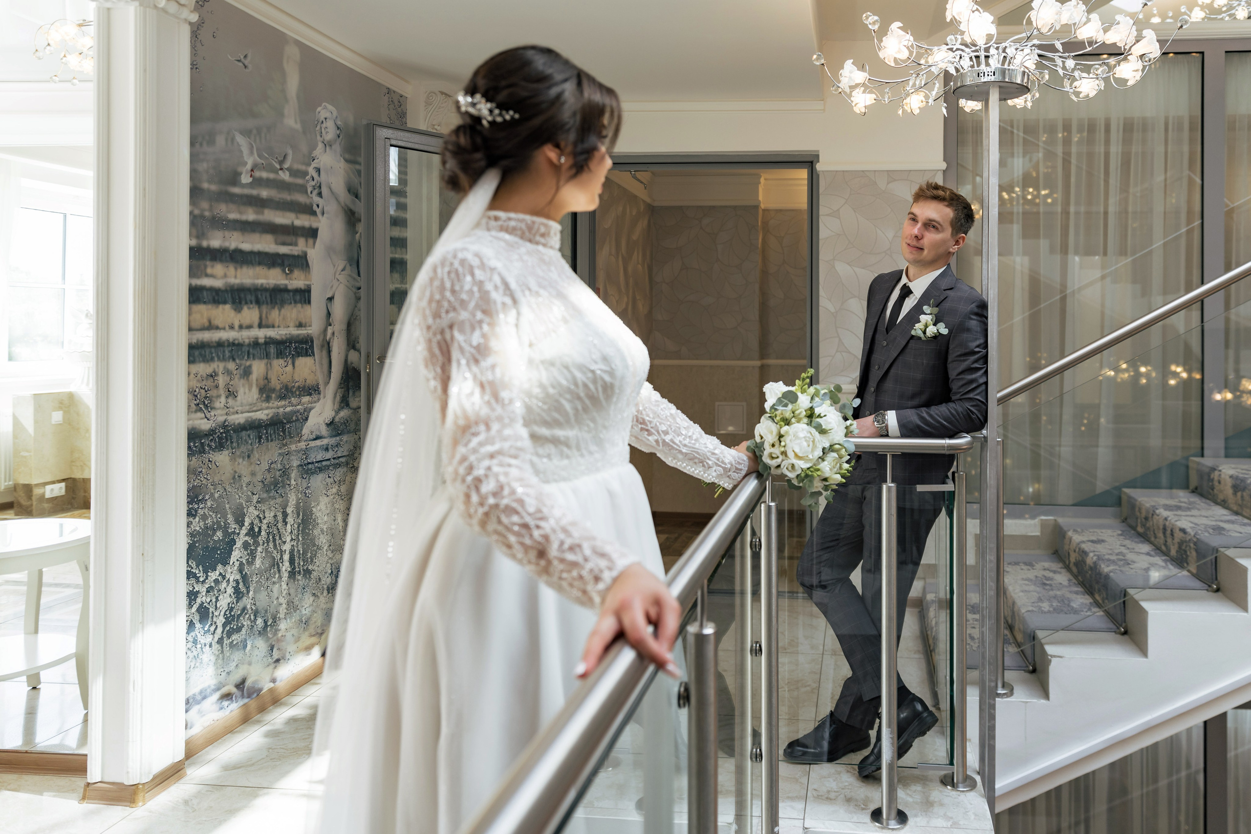 Жасмина и Андрей. Свадебный и портретный фотограф в Санкт-Петербурге Надежда Чечулина