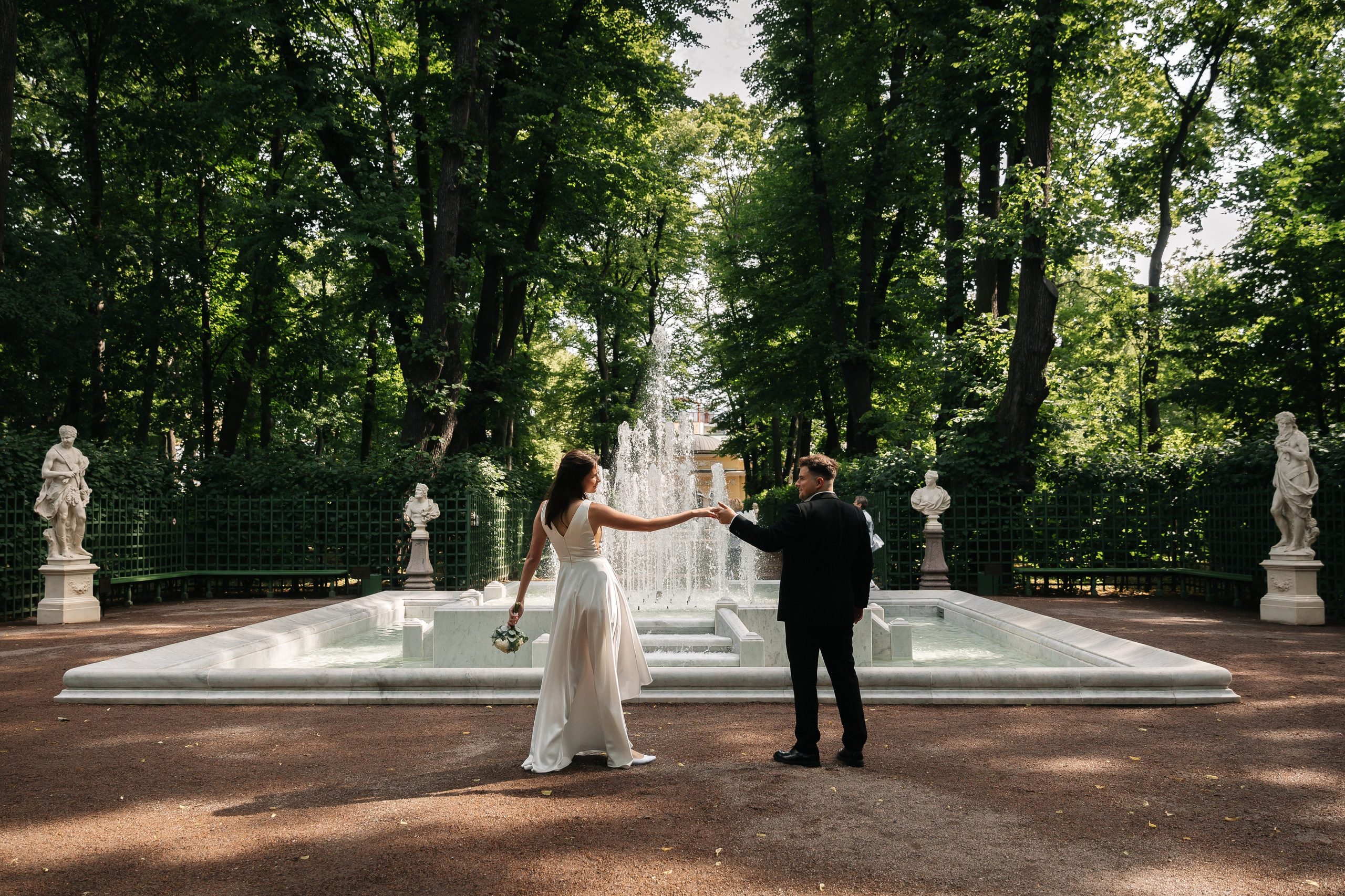 КРОНШТАДТСКИЙ ЗАГС | Август, Летний сад, Исаакий. Свадебный фотограф в Санкт-Петербурге Полина Корзухина