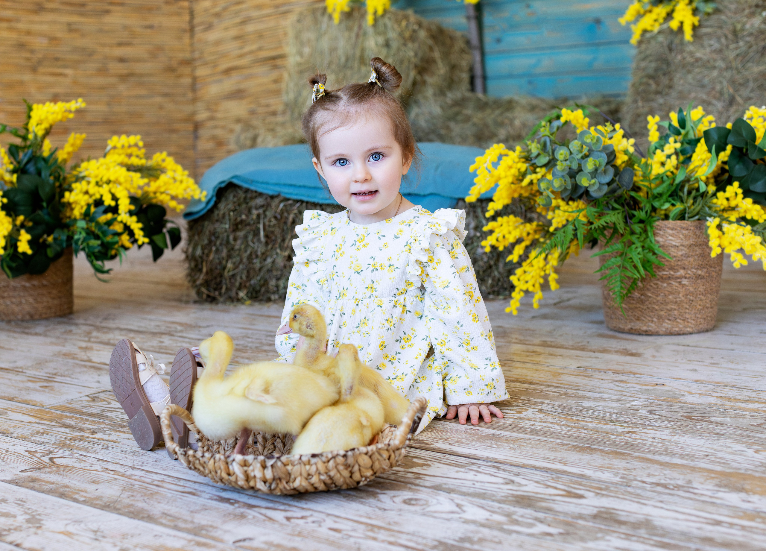 Фотосесии с Утятами и Кроликами (Пасхальные Фотосессии). Семейный и Детский фотограф в Москва Скворцова Татьяна