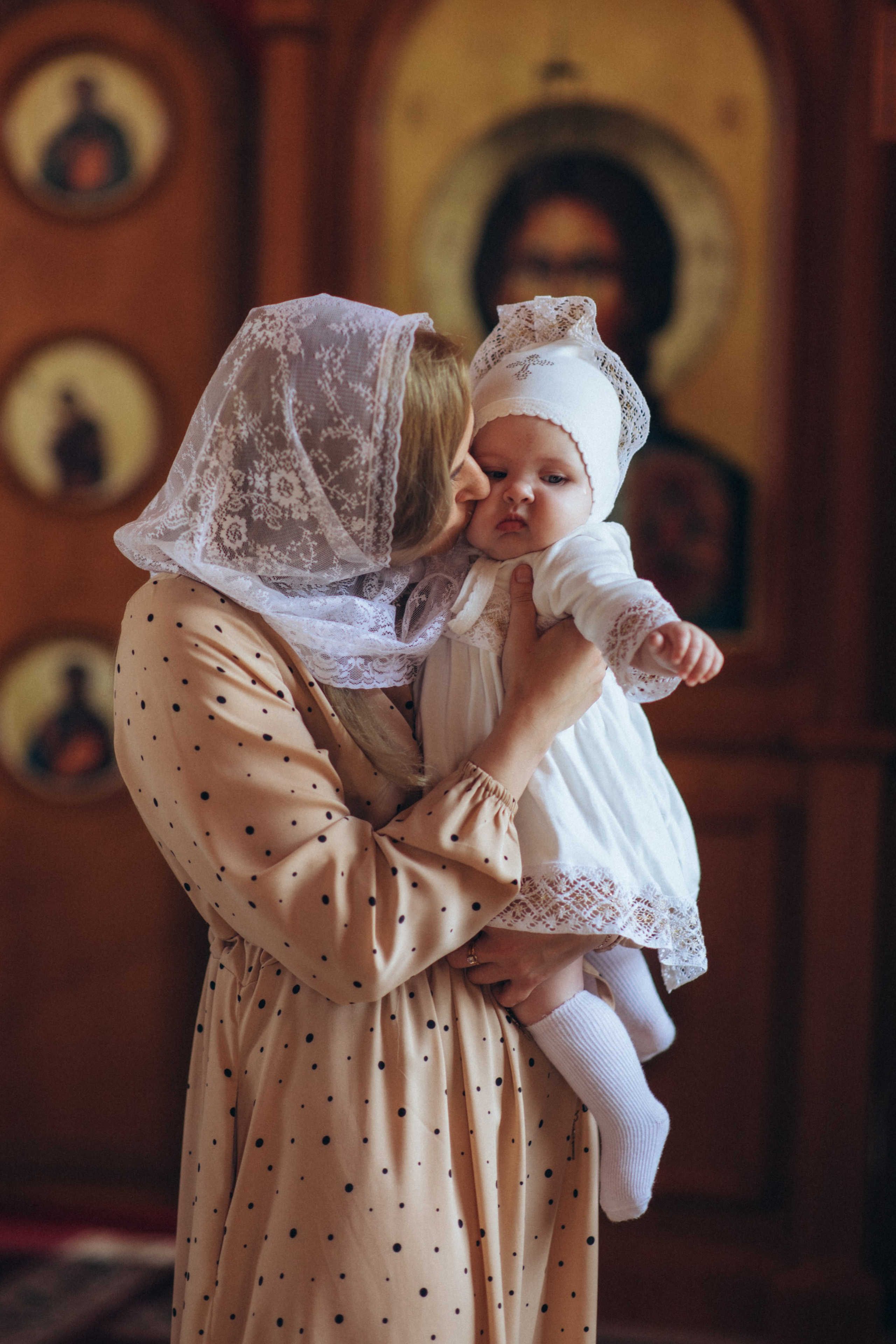 Крещение Марьяны. Фотограф на крещение в Рязани. Семейный фотограф