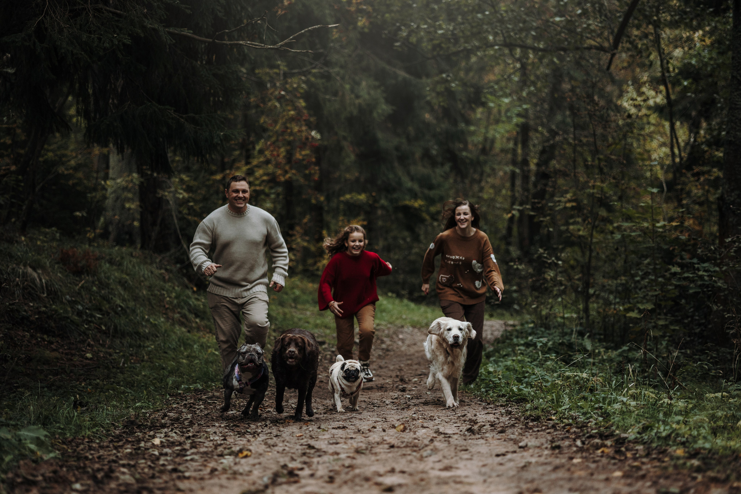 Девочки и их семья. Фотограф — Анималист | Санкт-Петербург
