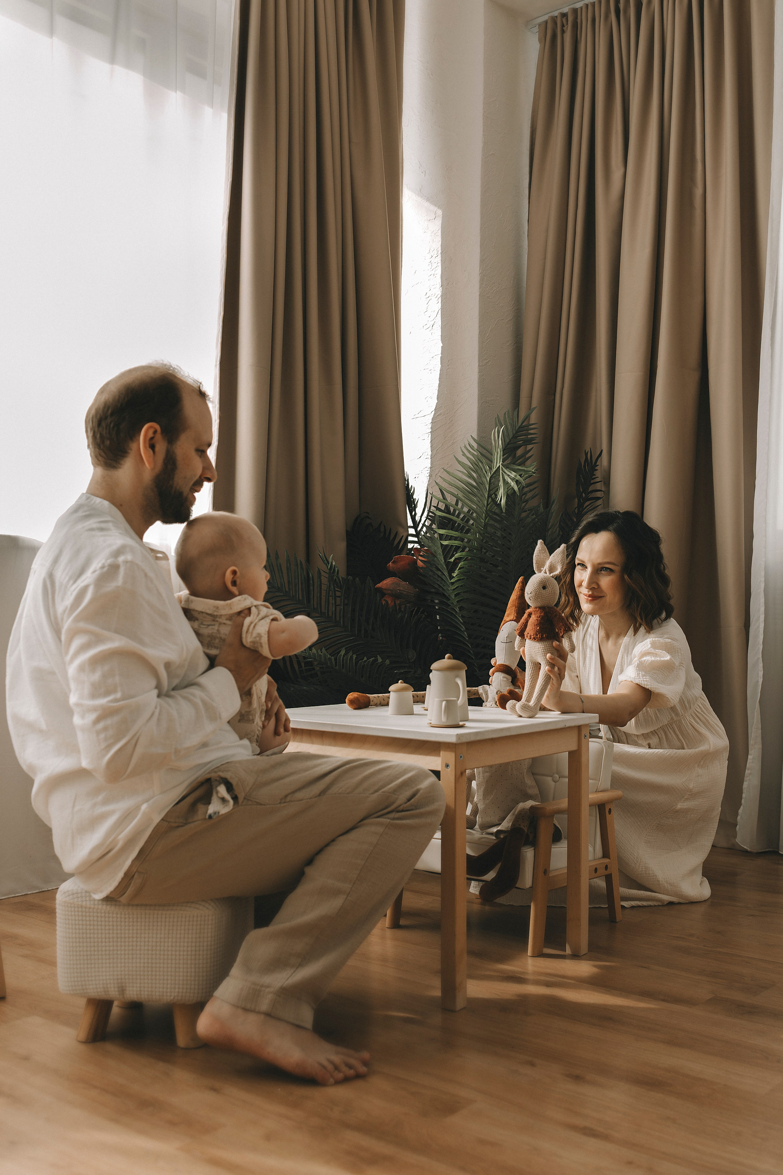 семейная фотосессия в студии