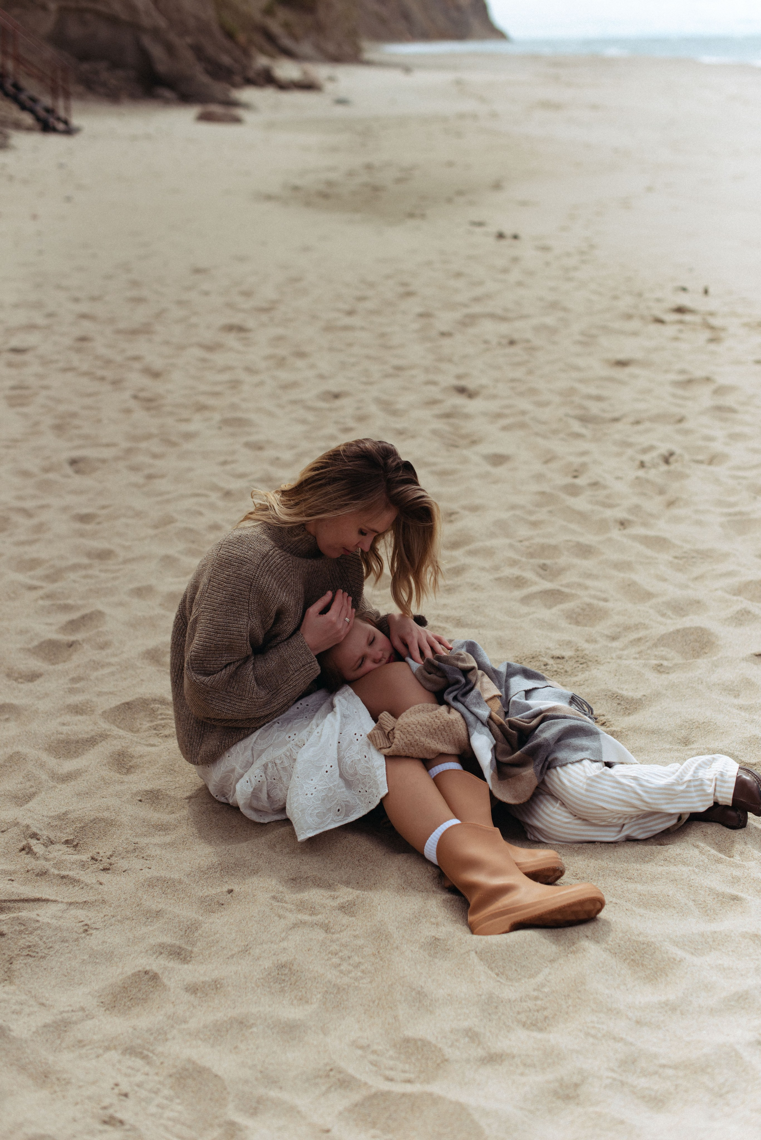 Семейная съемка у моря. Женский фотограф в Москве и МО
