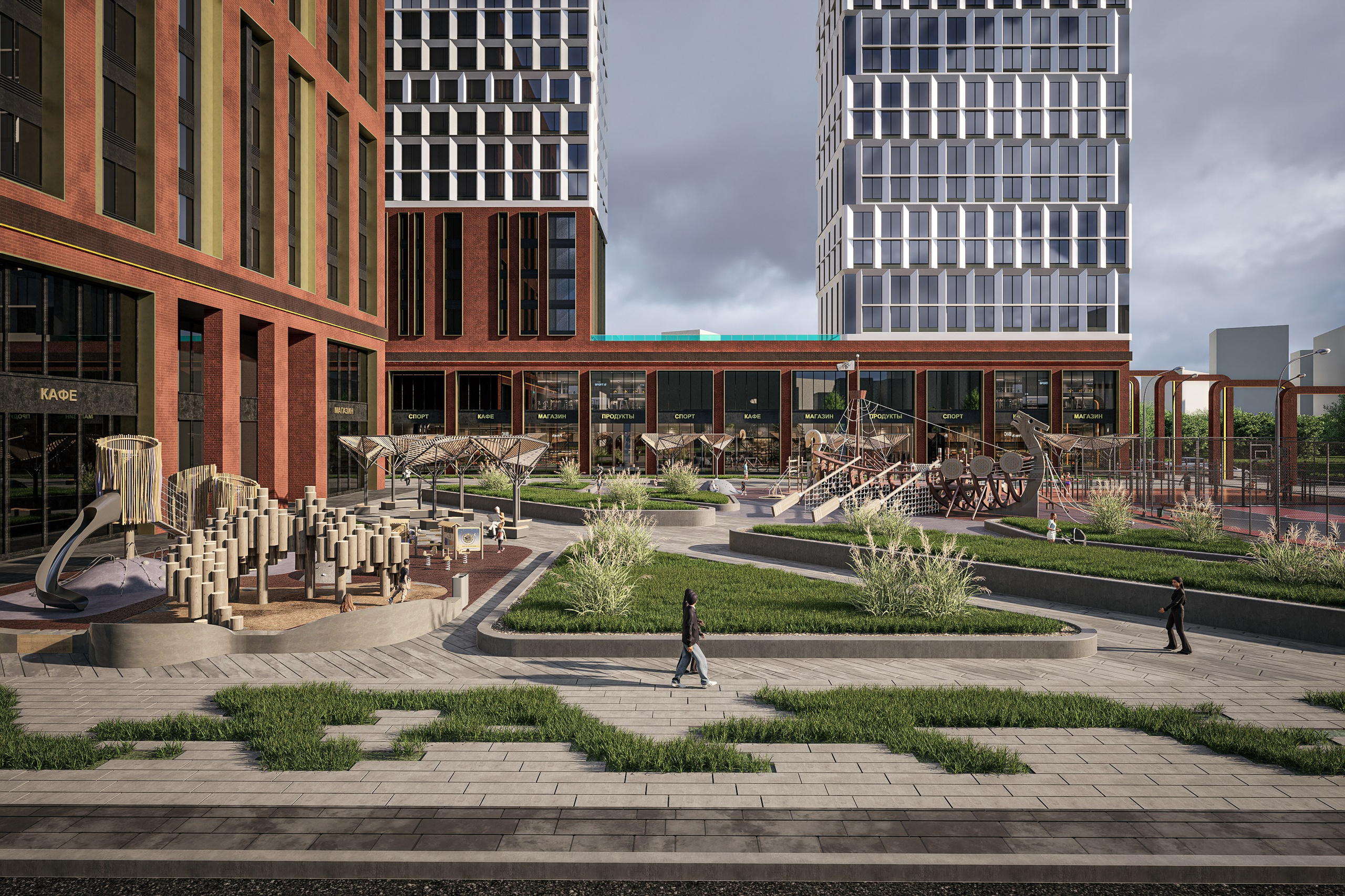 ЖК Шурановский. Архитектурно-дизайнерское бюро ROOMS