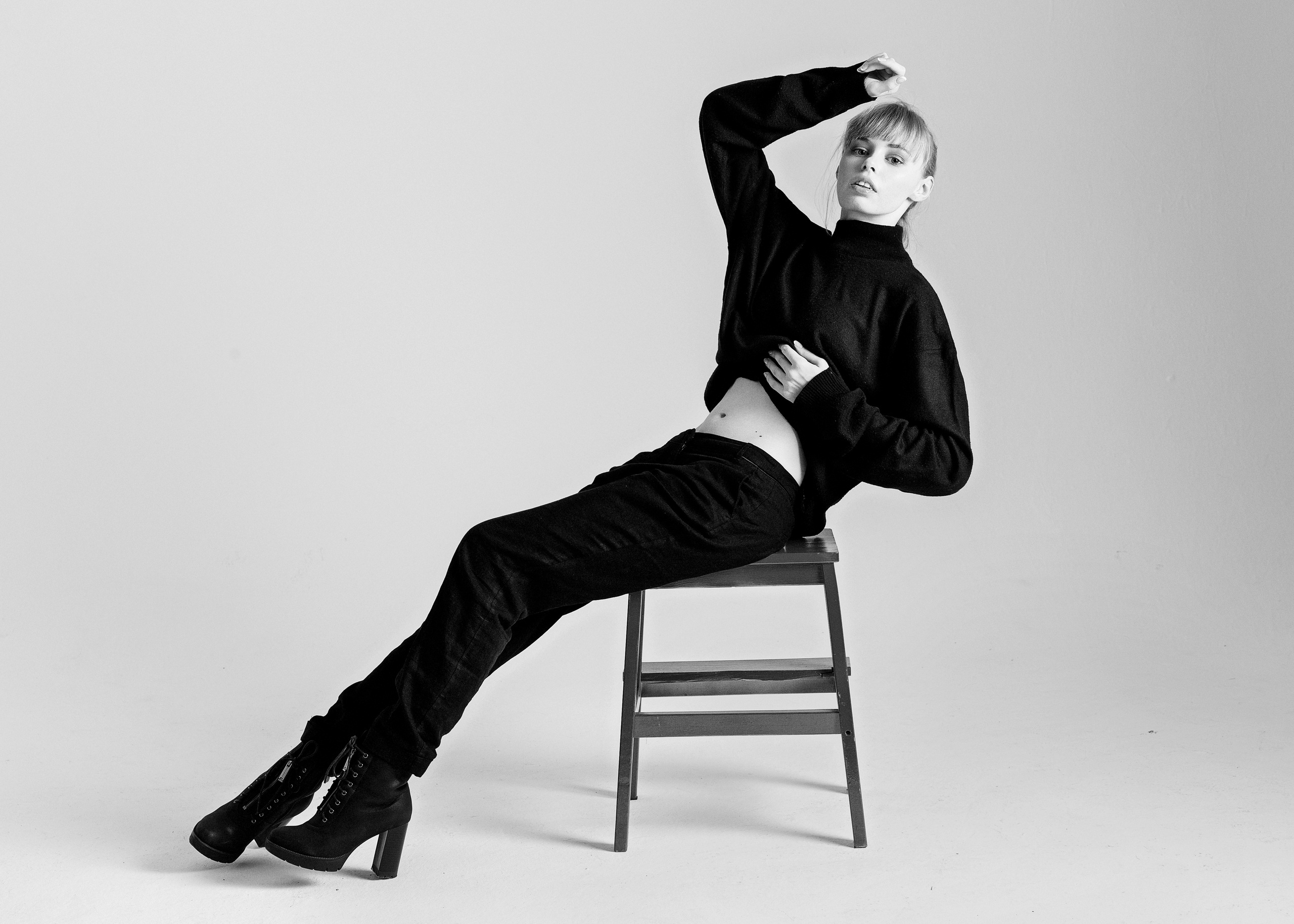 Модельные тесты/съёмка на циклораме. Фотограф в Москве Юлия Борисова