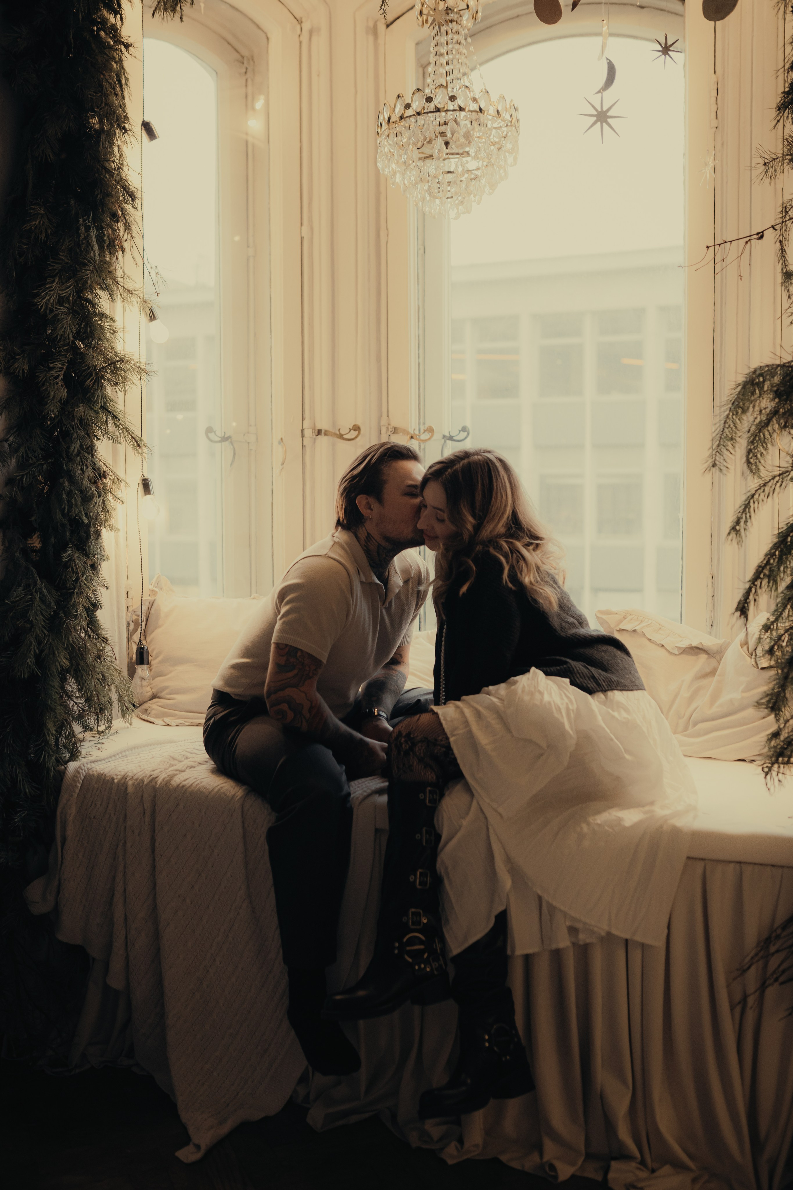 Новогодняя LoveStory. Фотограф Санкт-Петербург Князева Елизавета