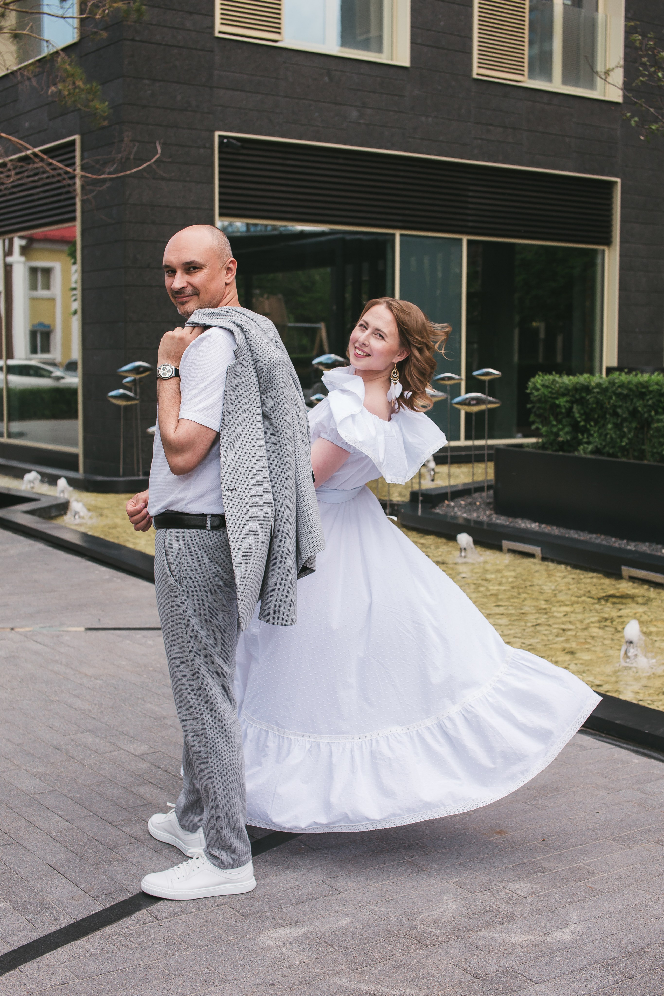 Свадебная прогулка с регистрацией. Семейный и художественный фотограф в Тюмени Юлия Логинова