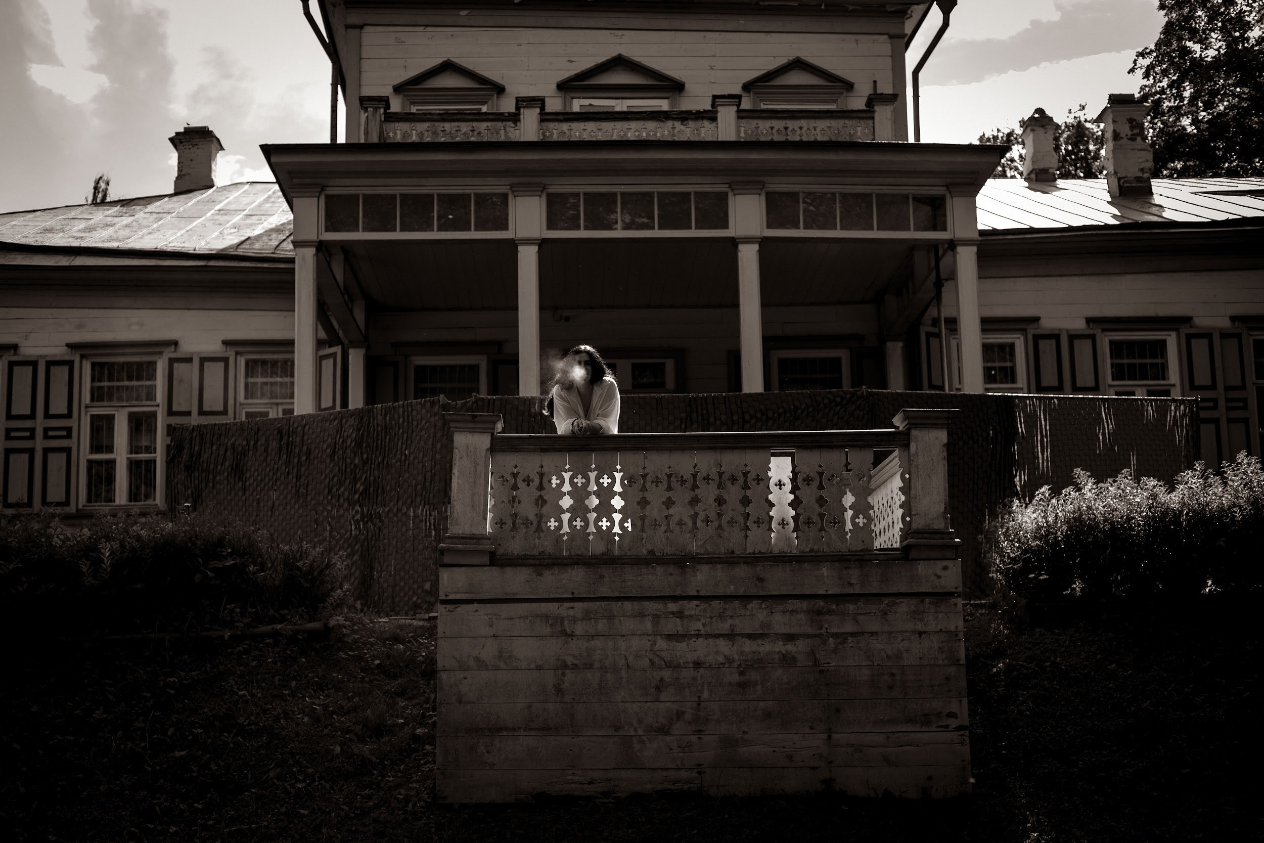 Прогулка с собакой. Ekaterina Beridze