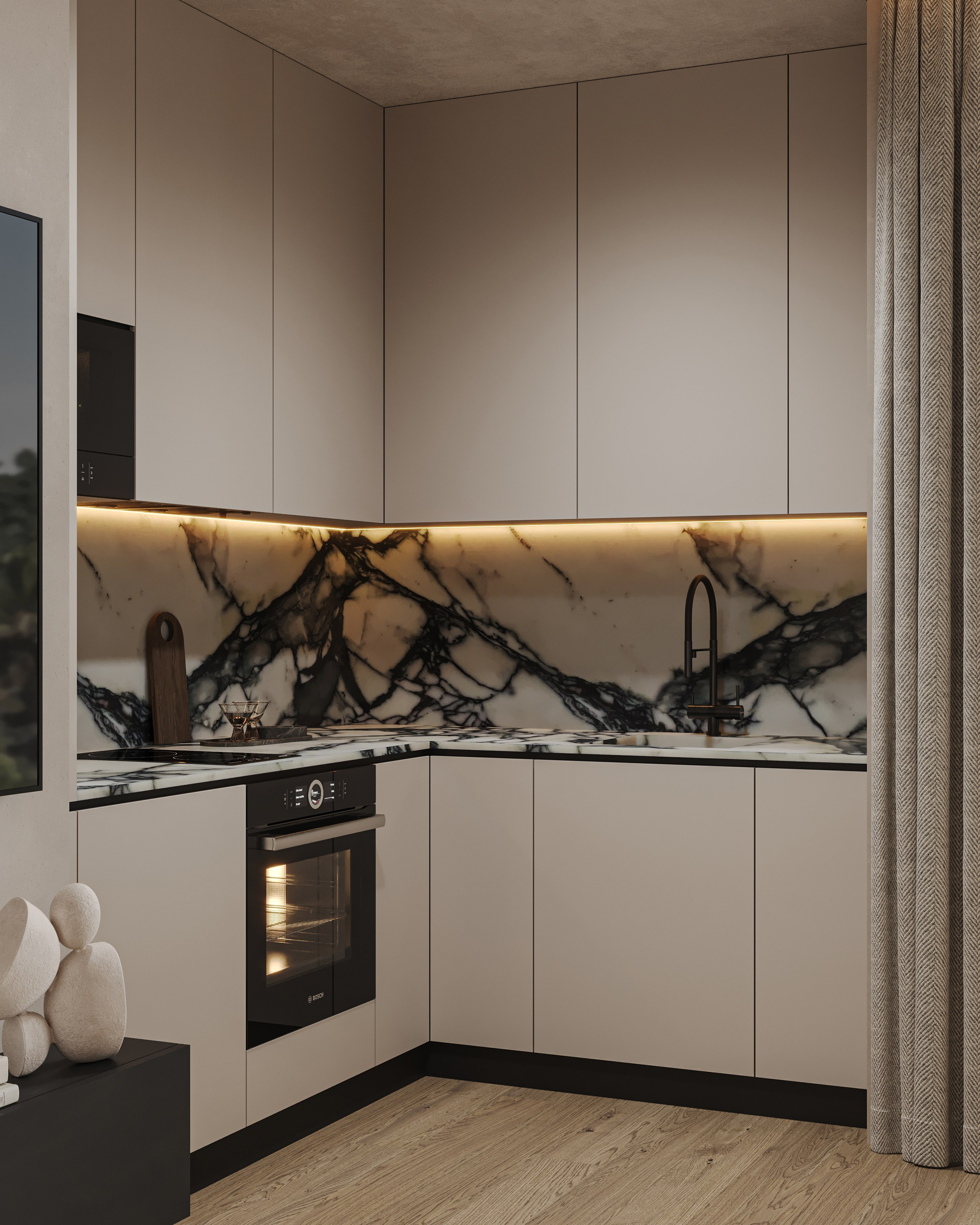 Апартаменты на Бали. 3D визуализация интерьера Надежда Соколова