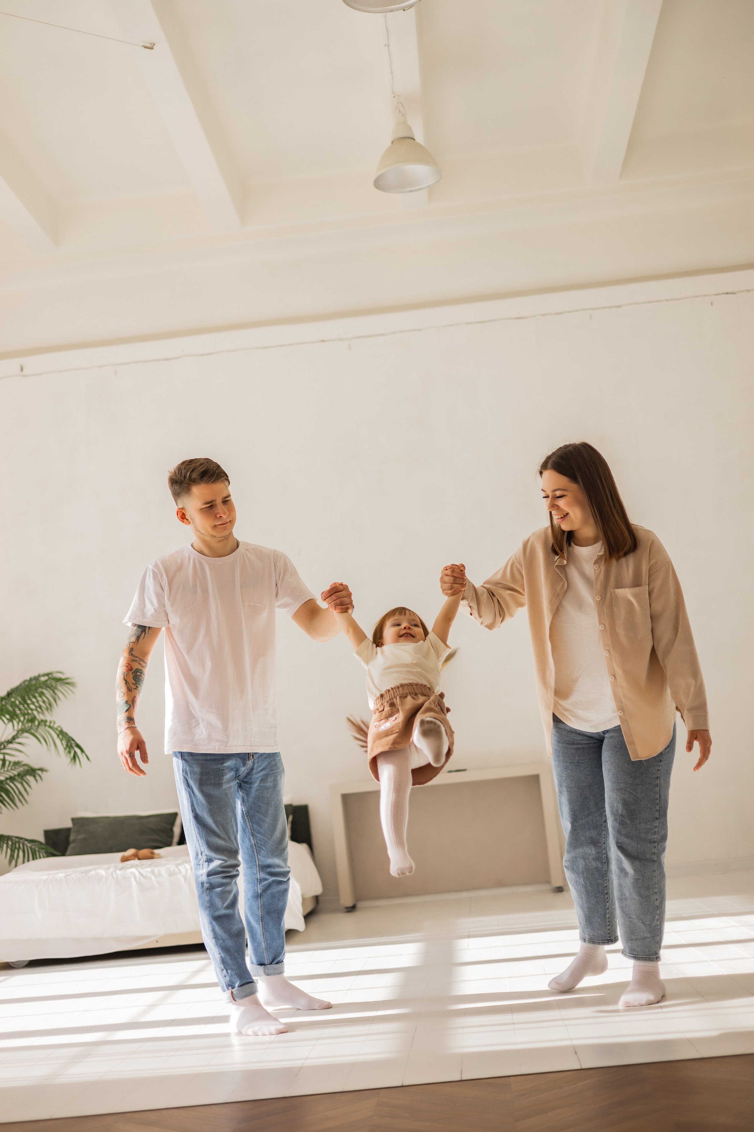 Семейная фото сессия в студии. Фотограф Самойлова Анна Архангельск, Северодвинск