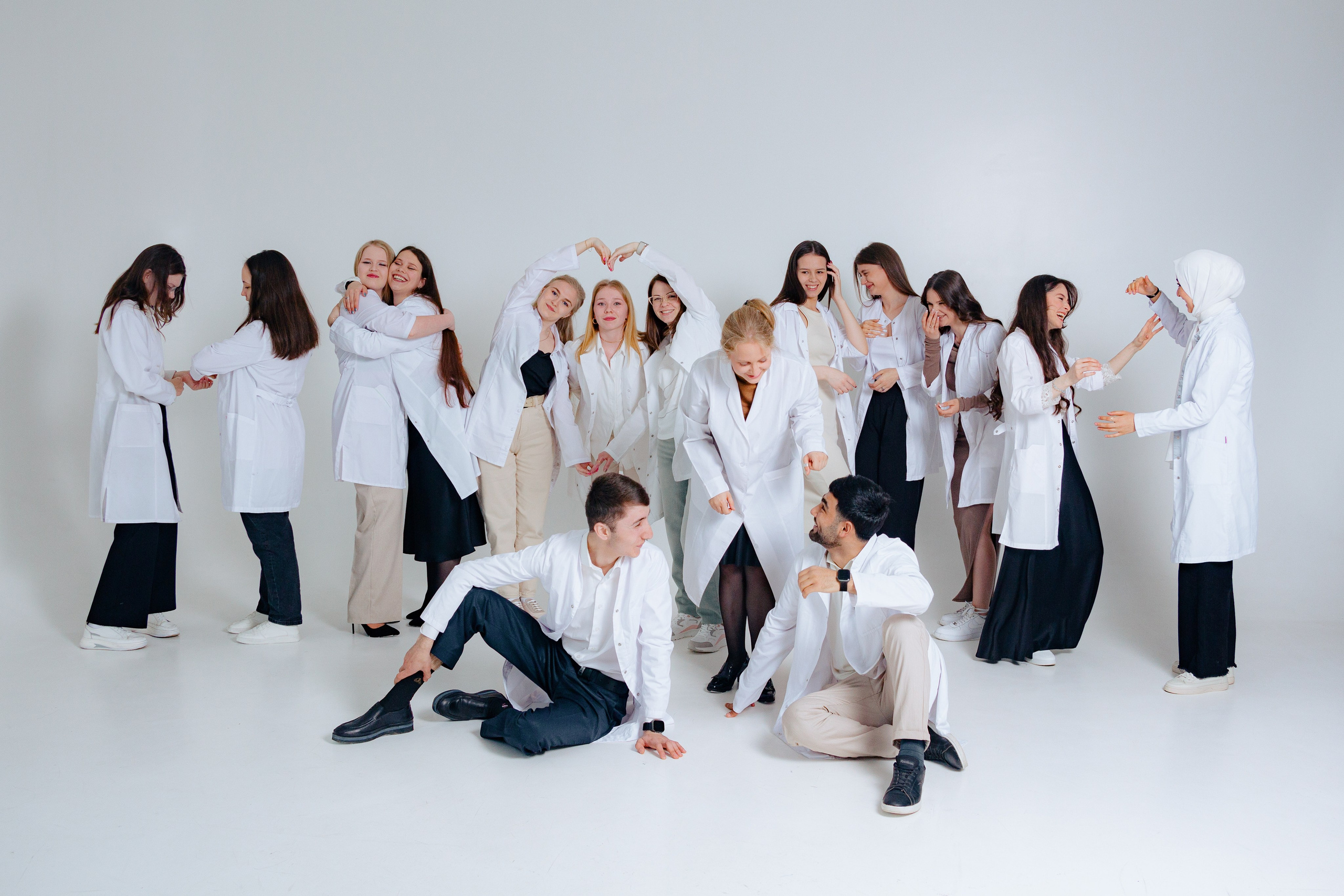 Коллективная фотосессия в студии, Екатеринбург. Фотограф в Екатеринбурге Пойгина Елена