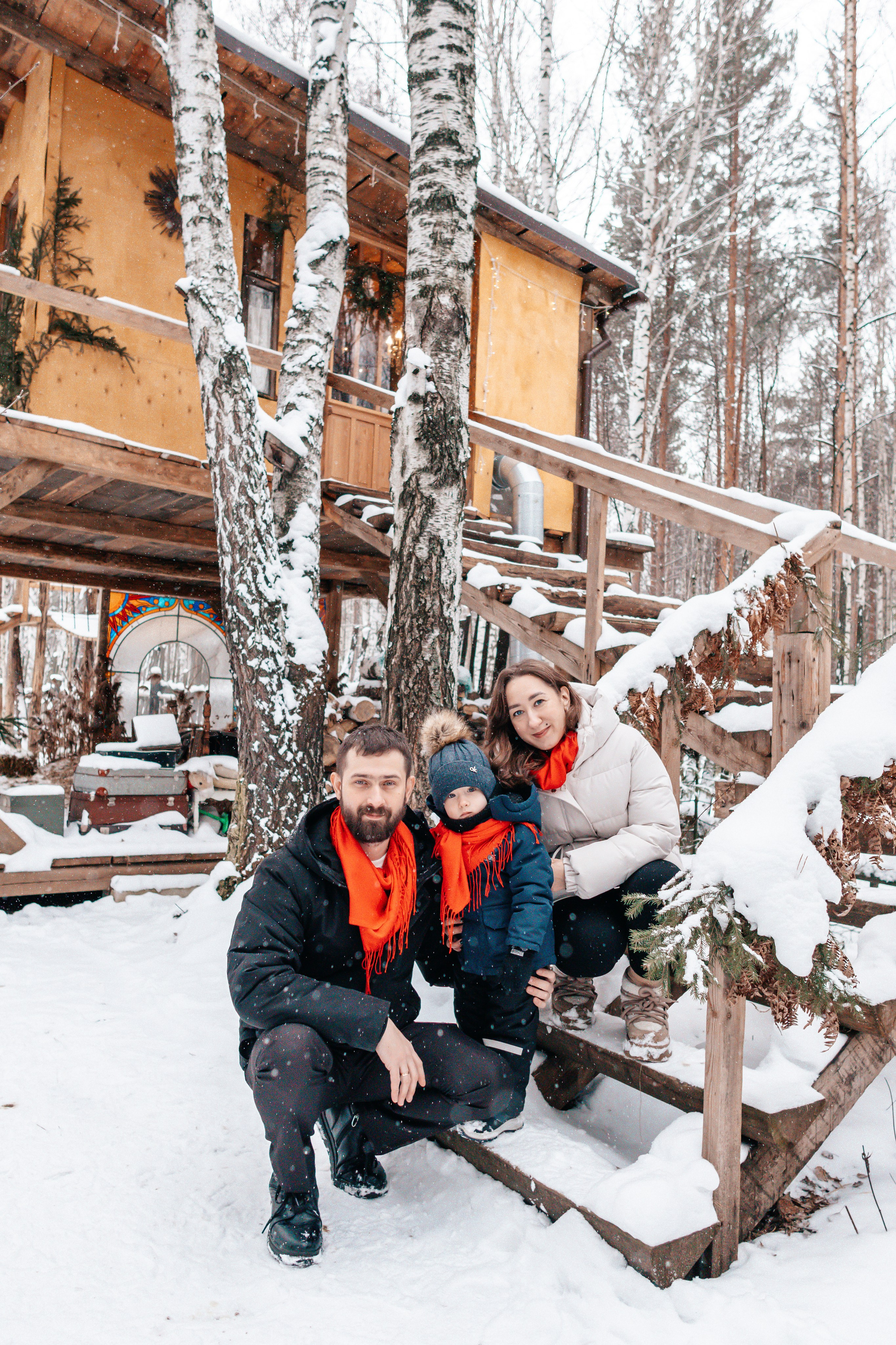 Семейная новогодняя фотосессия, Екатеринбург. Фотограф в Екатеринбурге Пойгина Елена