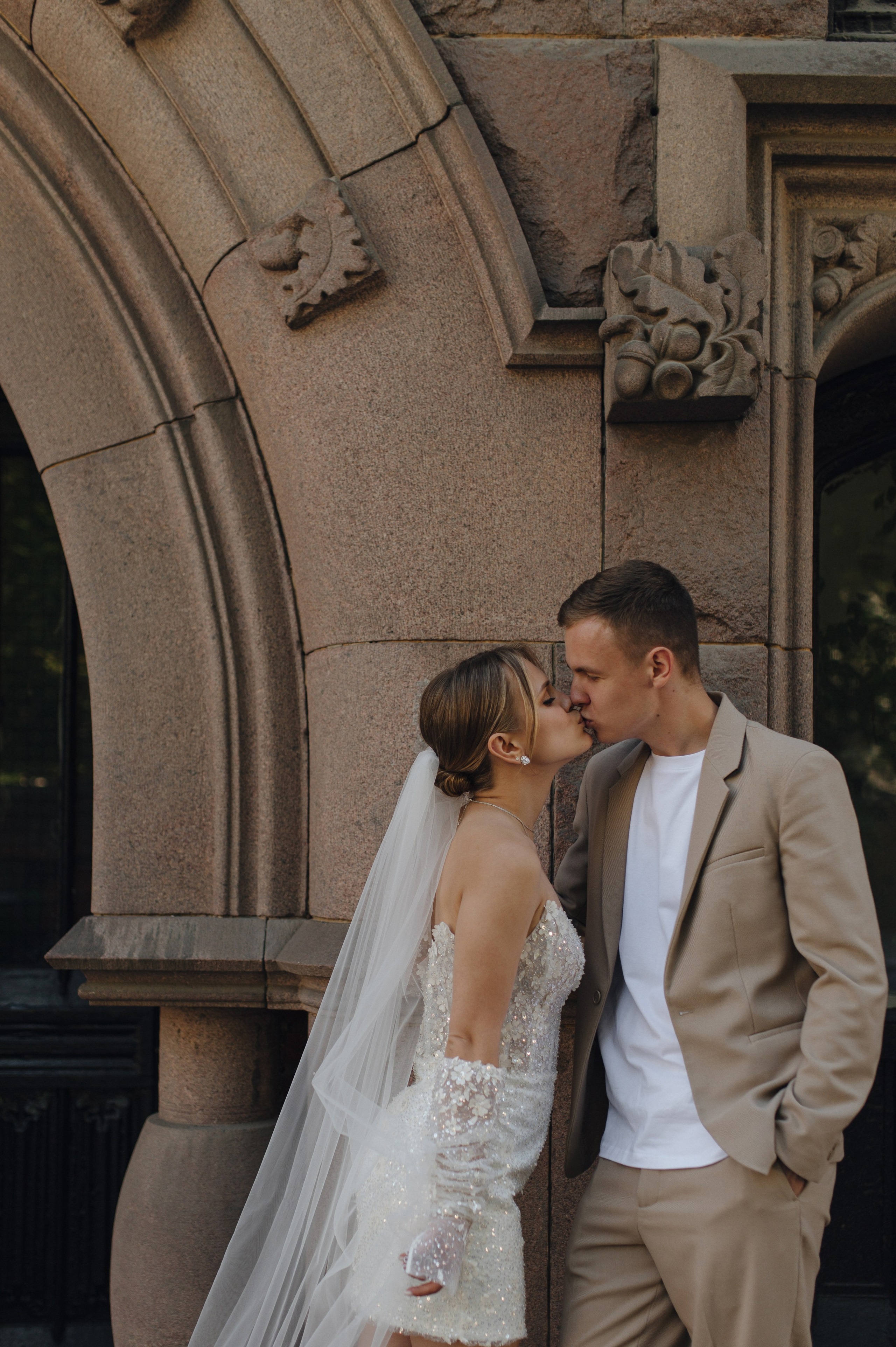 Полина и Егор. Особняк Спиридонова. Свадебный фотограф Москва и Санкт-Петербург. Анастасия Чудина