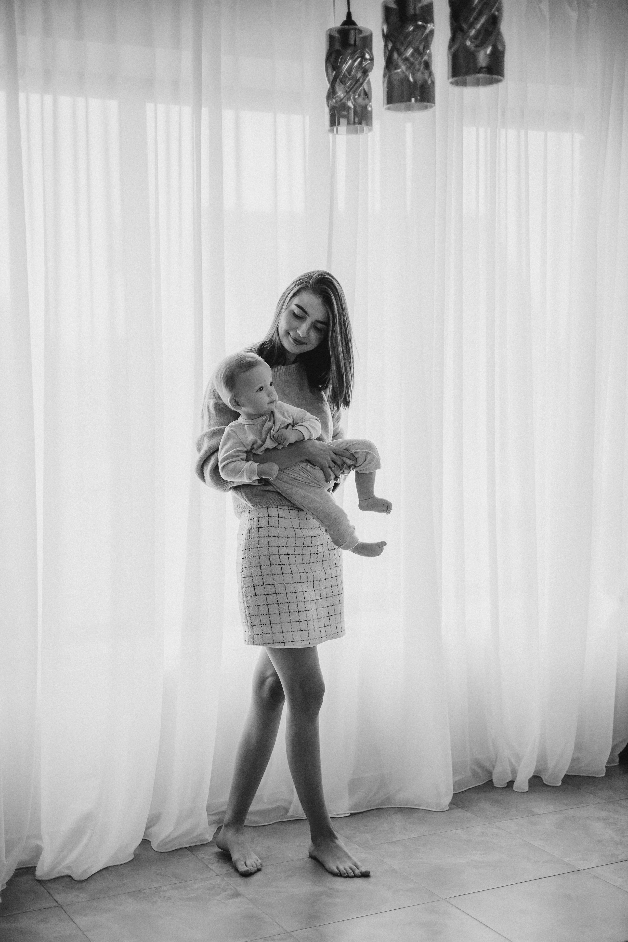 Юлия, Максим и малыш Ефим. Семейный, домашний, ньюборн фотограф Москва Цветкова Елизавета