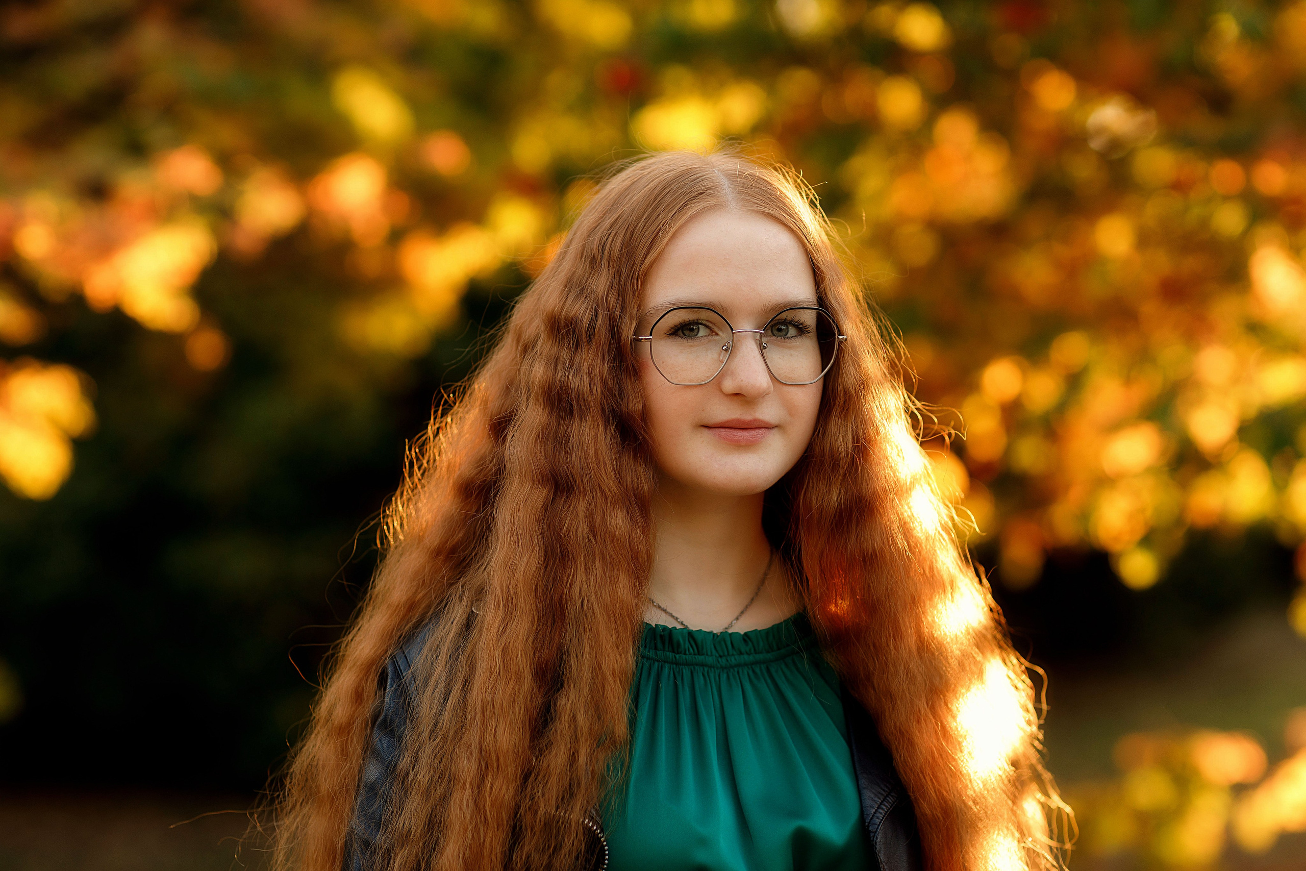 Осенняя фотосессия с Аней. Портретный и репортажный фотограф в Чебоксарах Андриян Чаркин