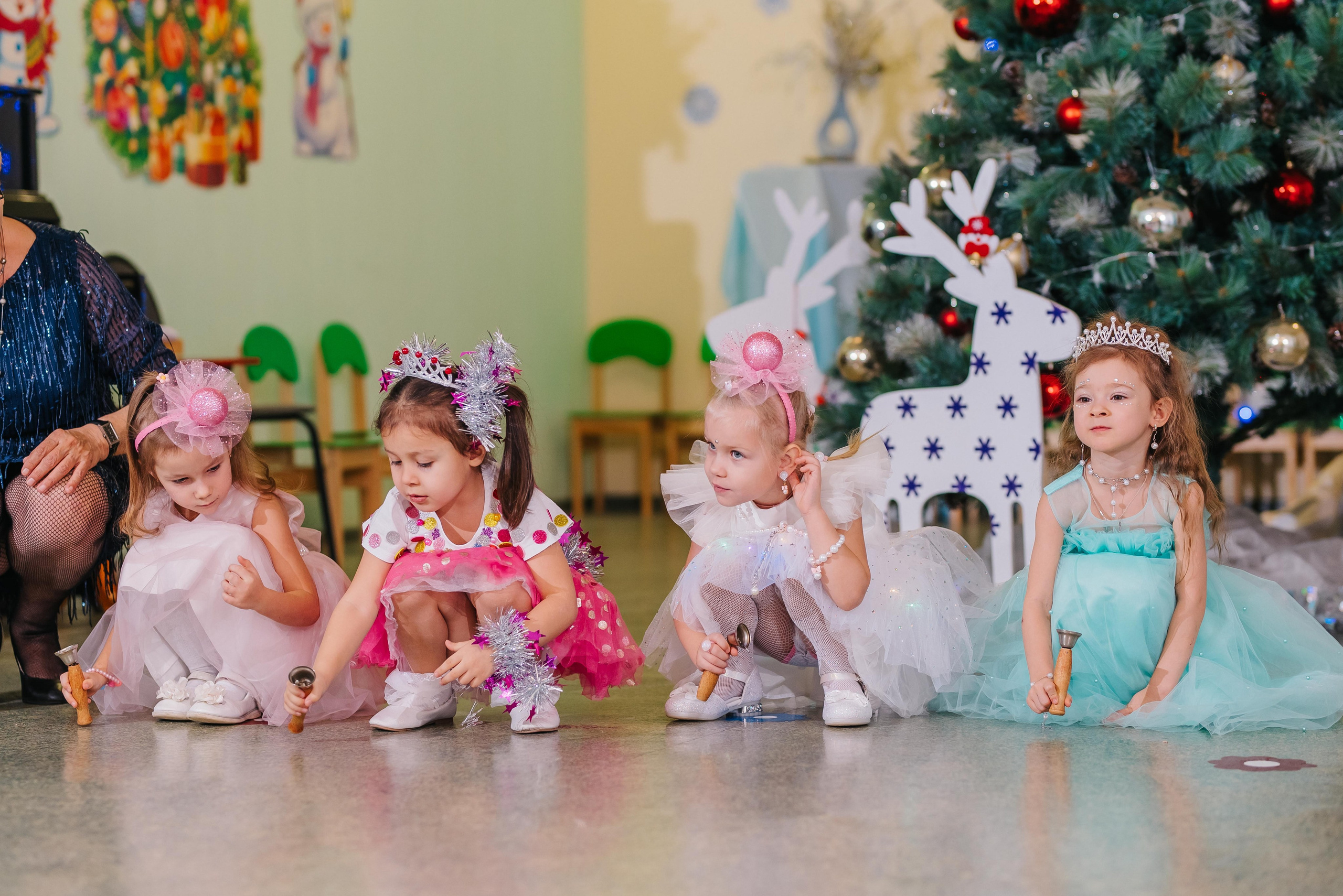 Новогодние утренники в детском саду. Свадебный и семейный фотограф Яна Стражева. Волгоград, Москва