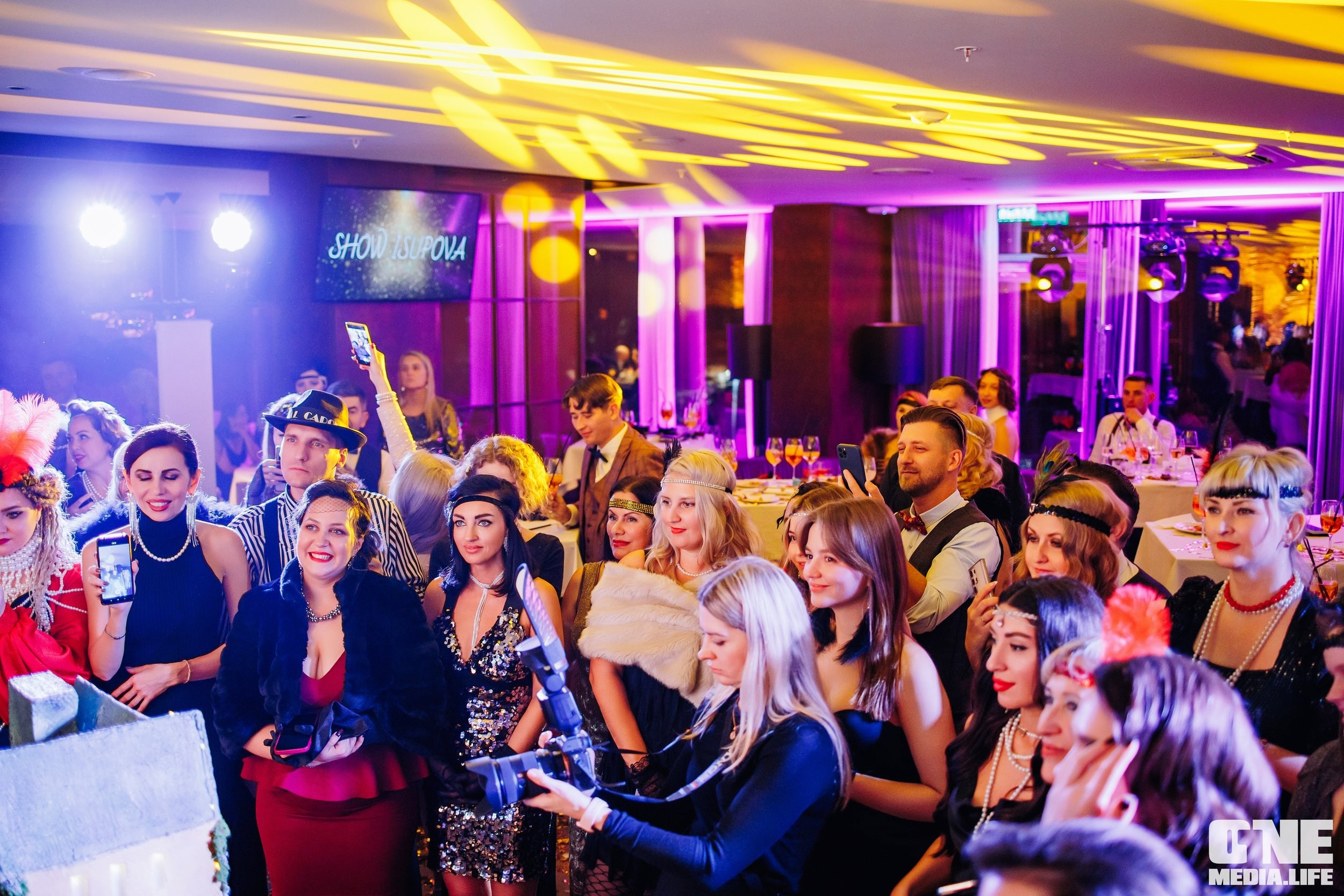 Вечеринка в стиле GATSBY. One Media Life: фоторепортажи, фотоотчеты с мероприятий и заведений