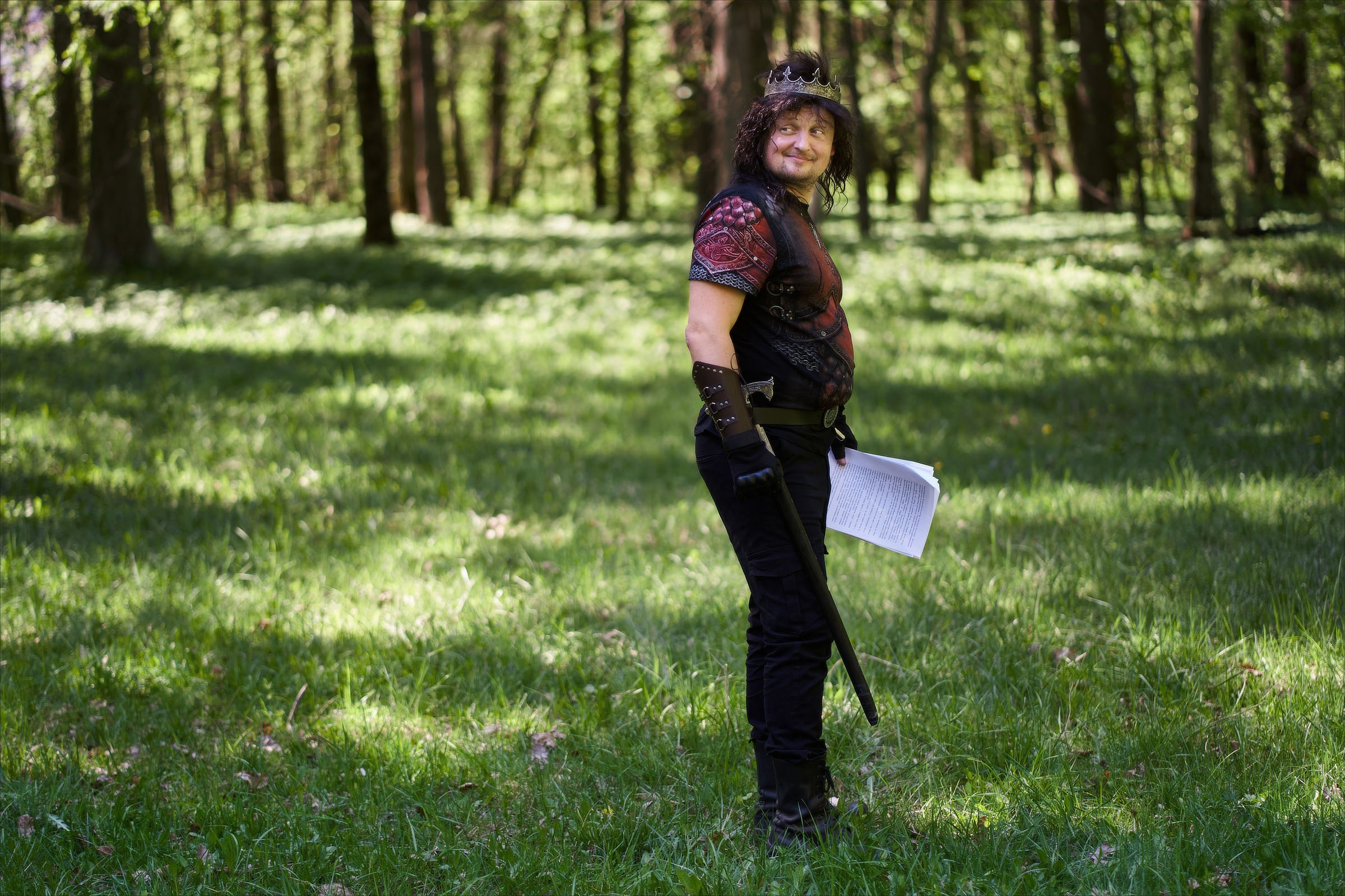День Рождения в стиле Властелина Колец. Фотограф в Москве Нафиков Руслан. Репортажная съемка, Портрет