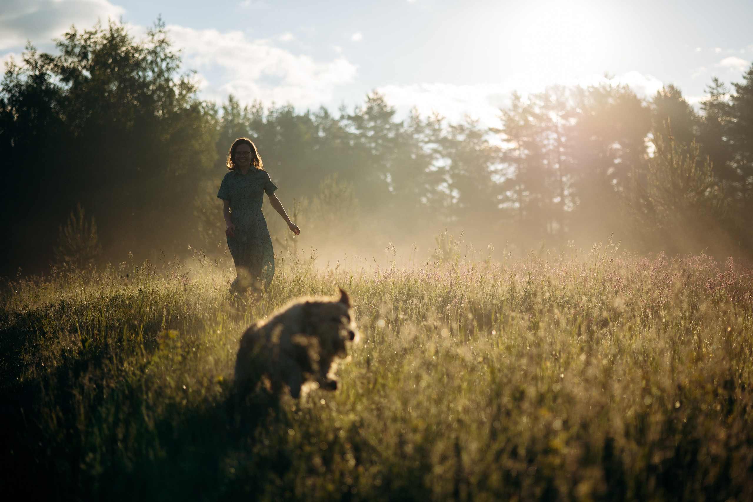 Юля и Руби. Фотограф — Анималист | Санкт-Петербург