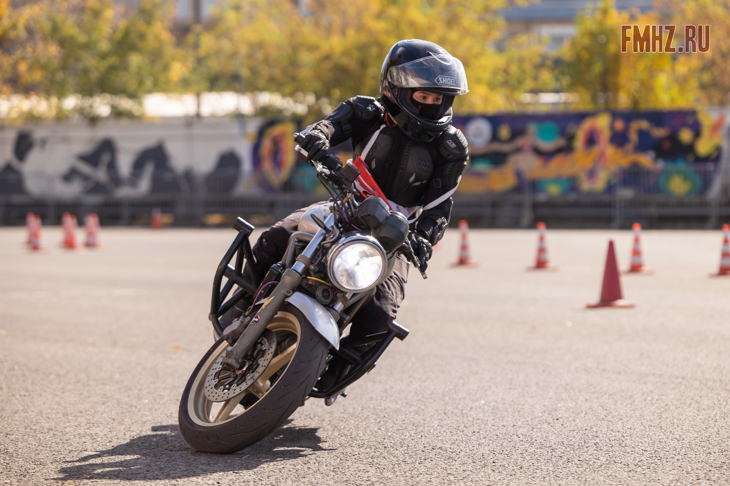 Соревнования по мотоджимхане на площадке Мосгортранс 15.09.2024. Фотограф Владимир Охрименко